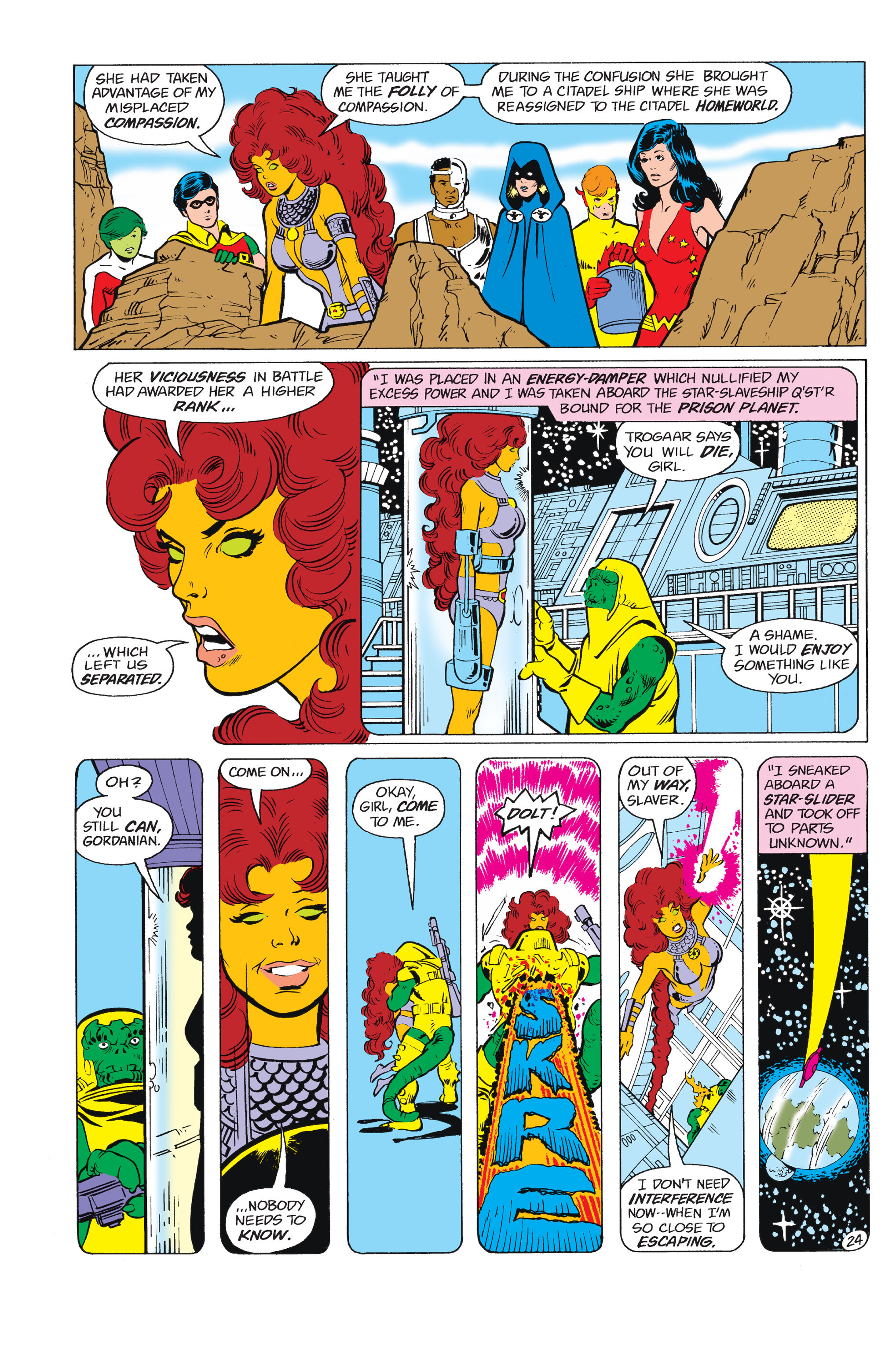 Read online Tales of the New Teen Titans comic -  Issue #4 - 25