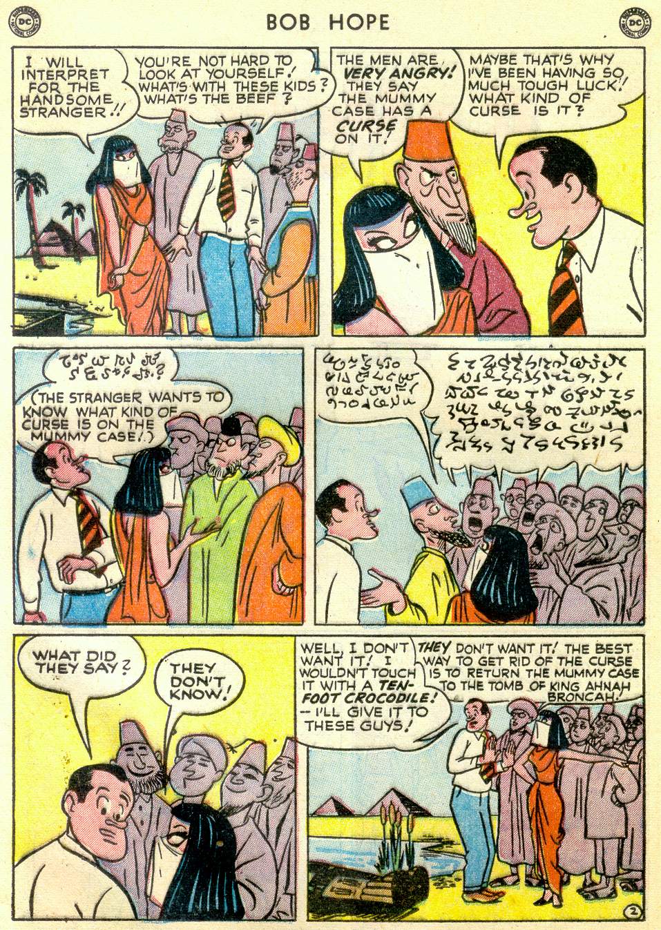 Read online The Adventures of Bob Hope comic -  Issue #5 - 35