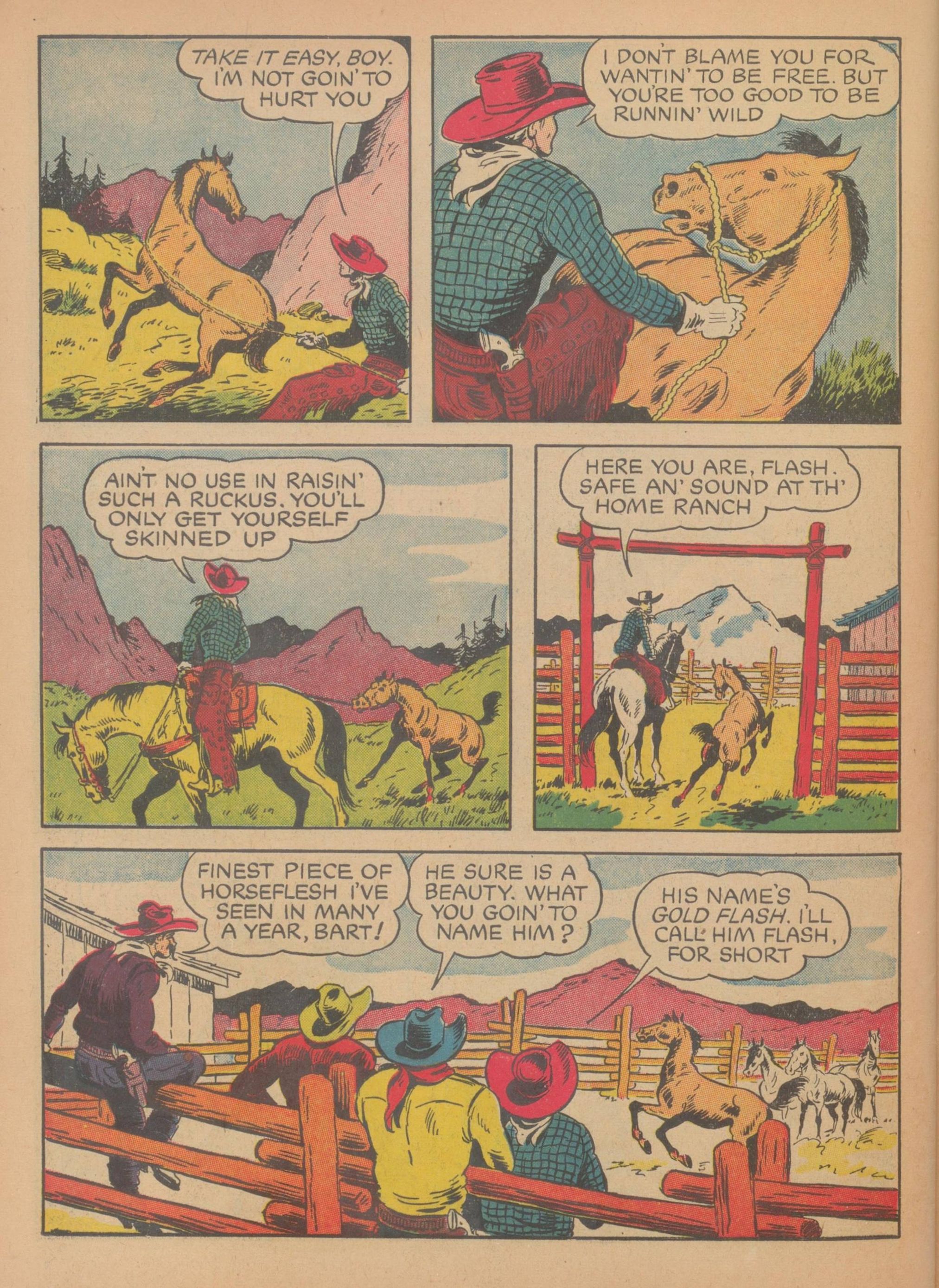 Read online Gene Autry Comics comic -  Issue #4 - 64