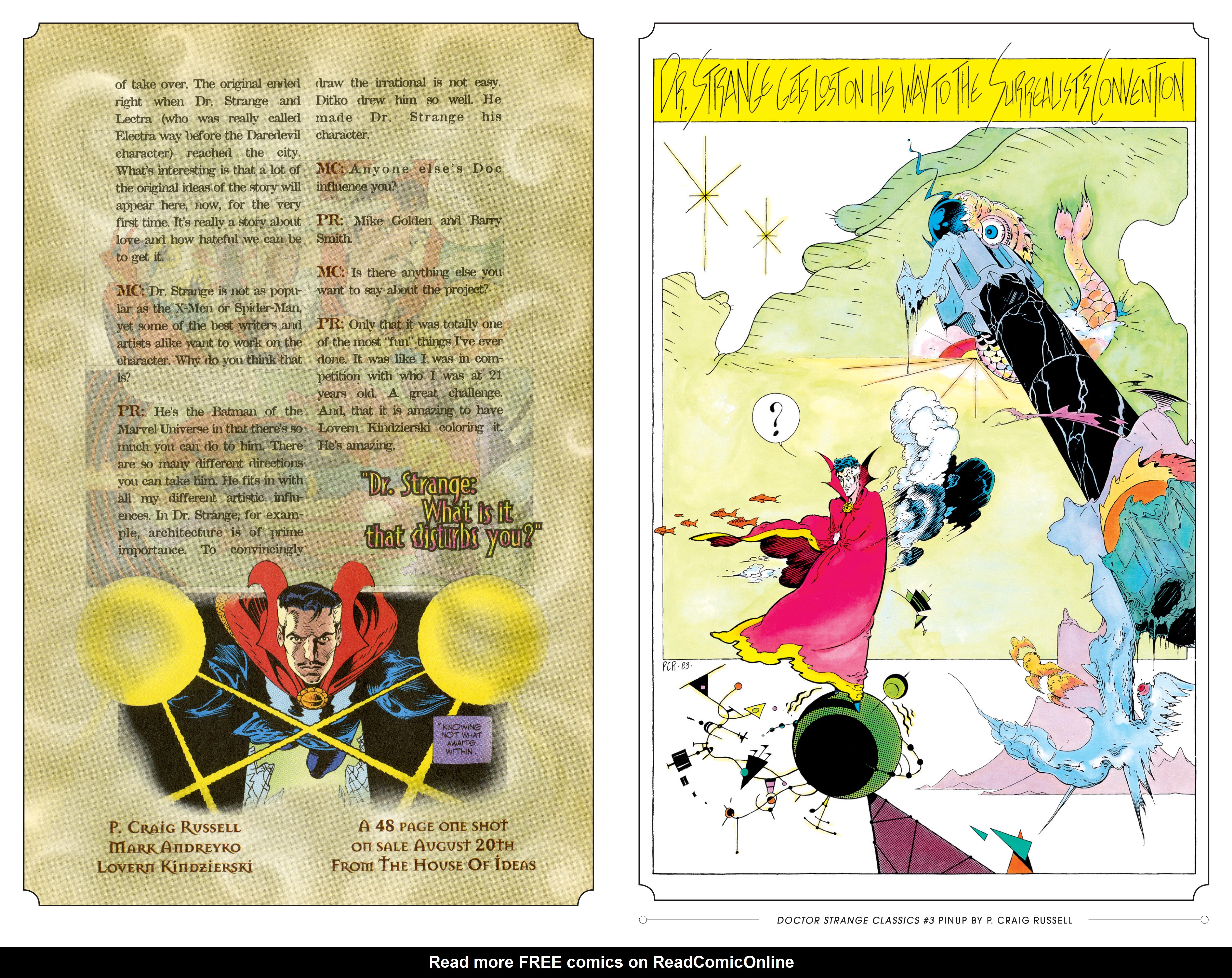 Read online Doctor Strange: What Is It That Disturbs You, Stephen? comic -  Issue # TPB - 208