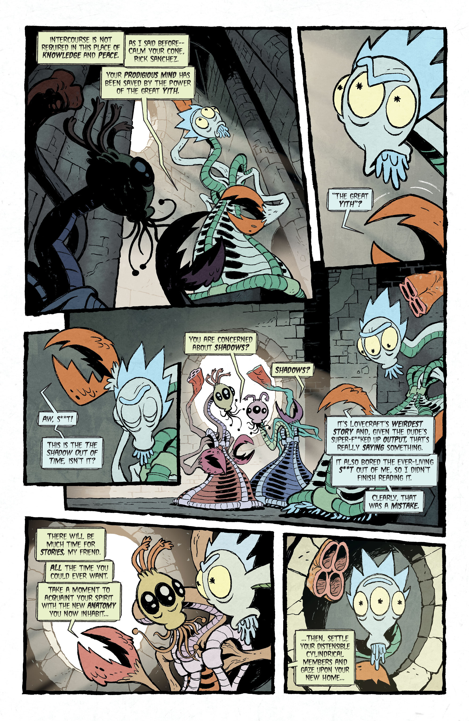 Read online Rick and Morty: vs. Cthulhu comic -  Issue # TPB - 59