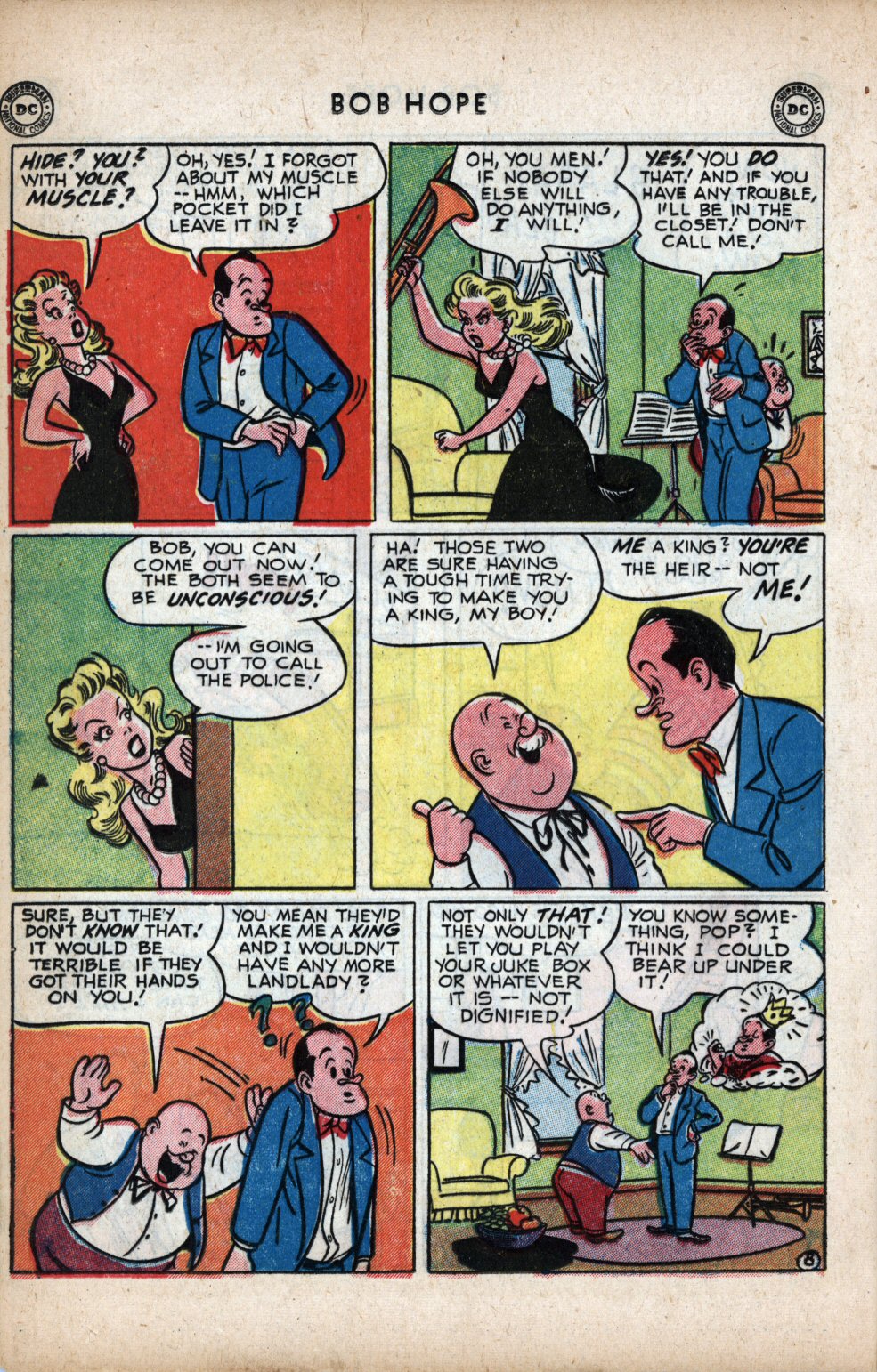 Read online The Adventures of Bob Hope comic -  Issue #11 - 18