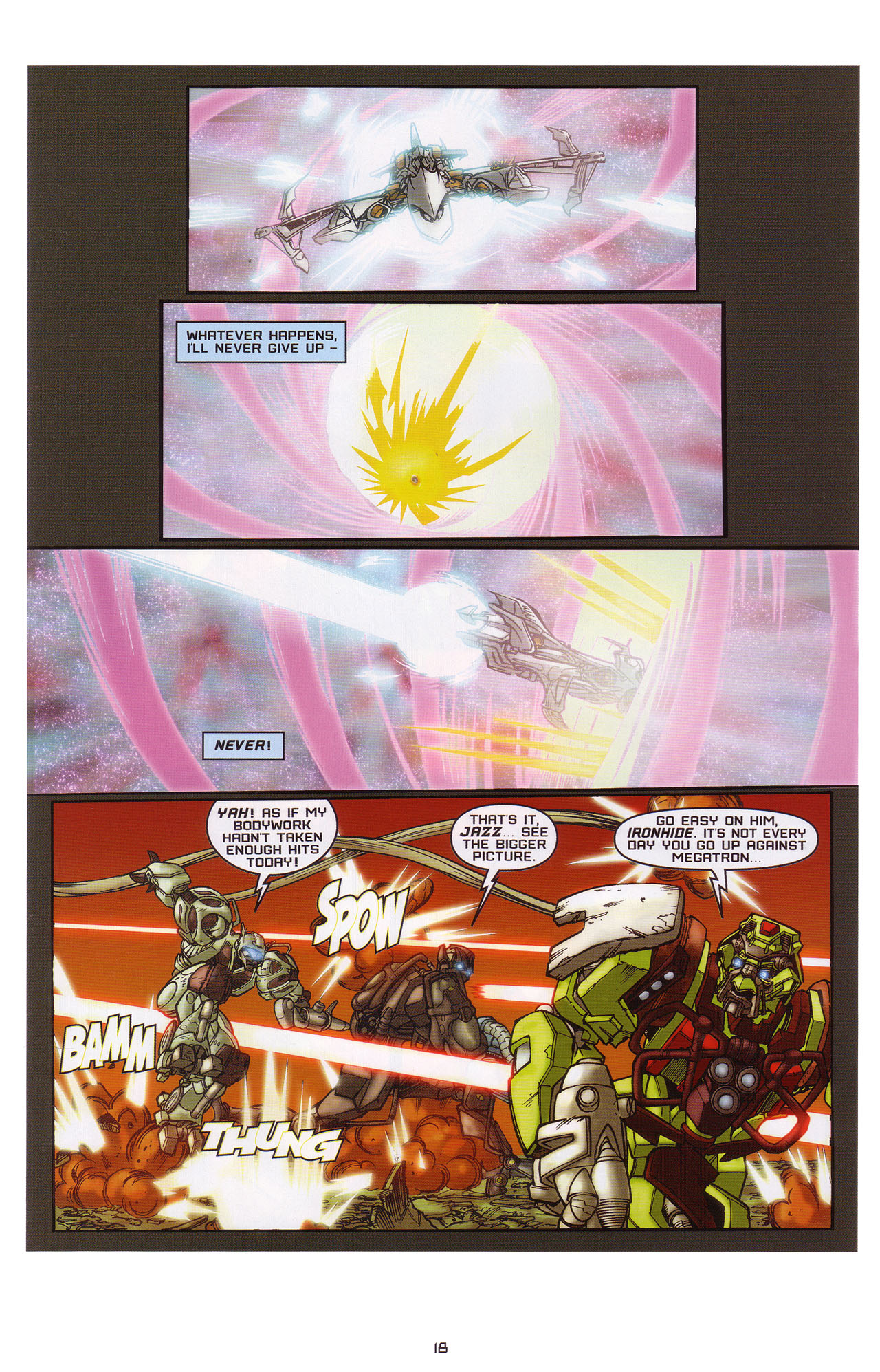 Read online Transformers: Saga of the Allspark comic -  Issue #1 - 19