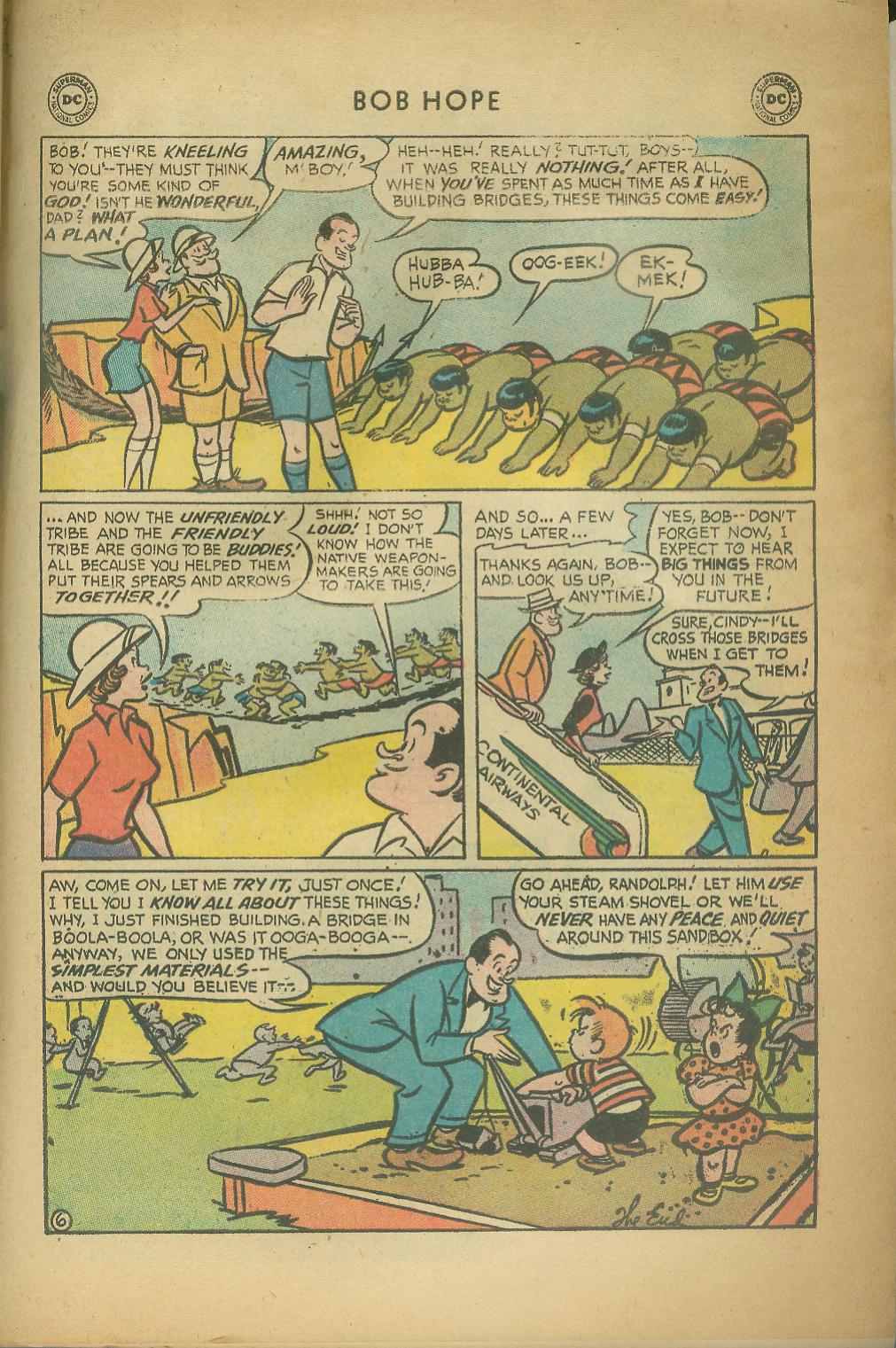 Read online The Adventures of Bob Hope comic -  Issue #38 - 33