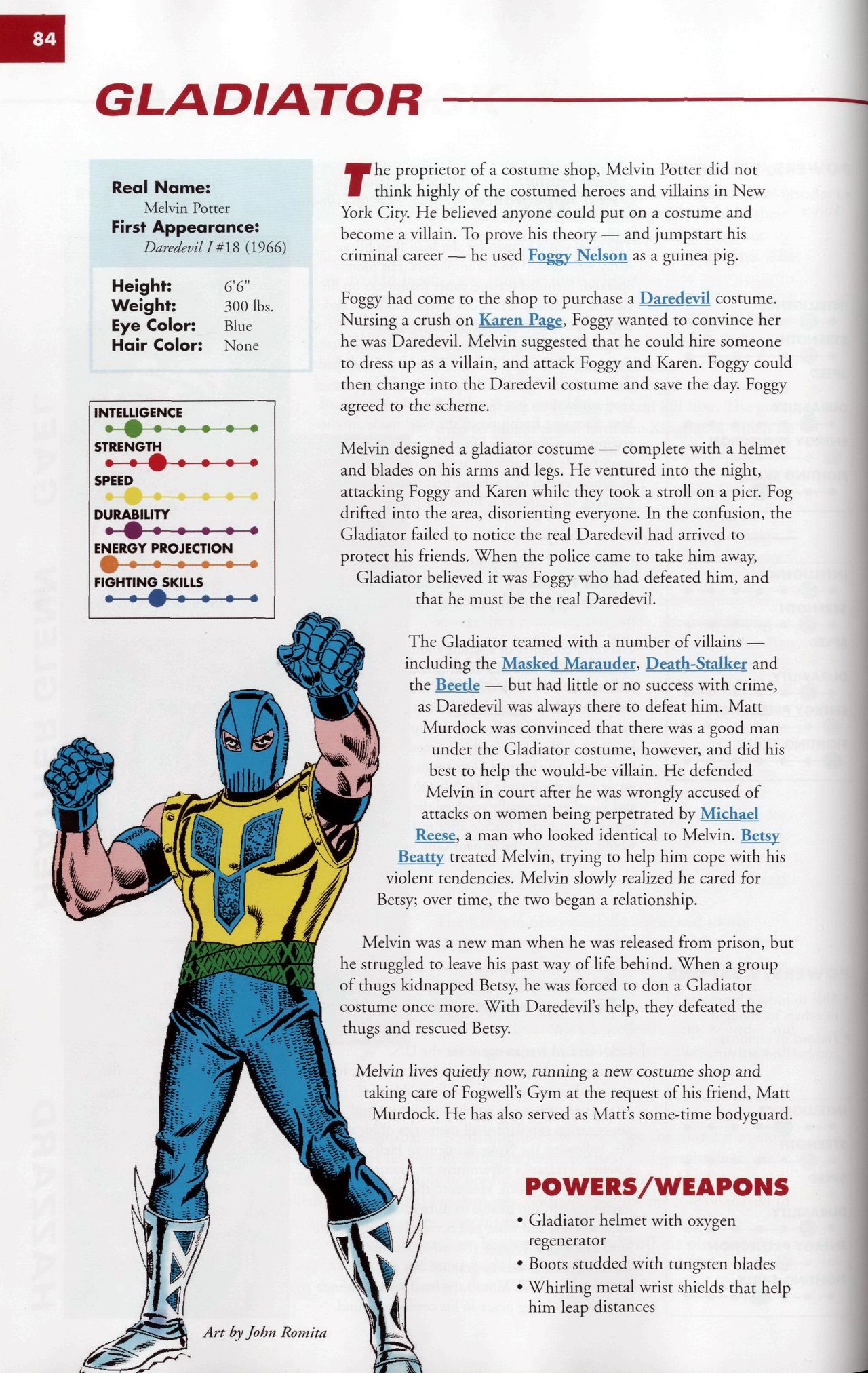 Read online Marvel Encyclopedia comic -  Issue # TPB 5 - 87