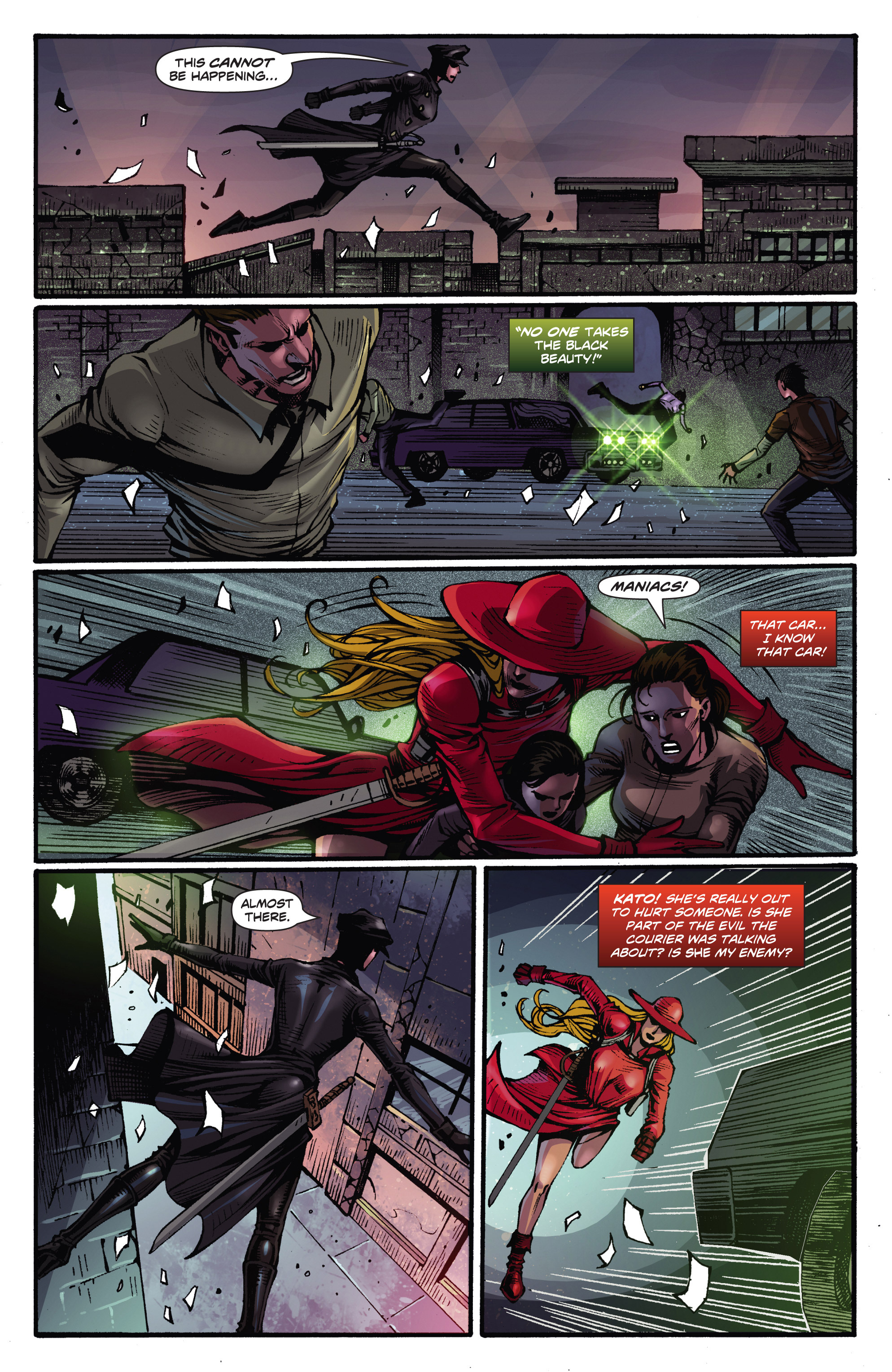 Read online Swords of Sorrow: Masquerade & Kato comic -  Issue # Full - 8
