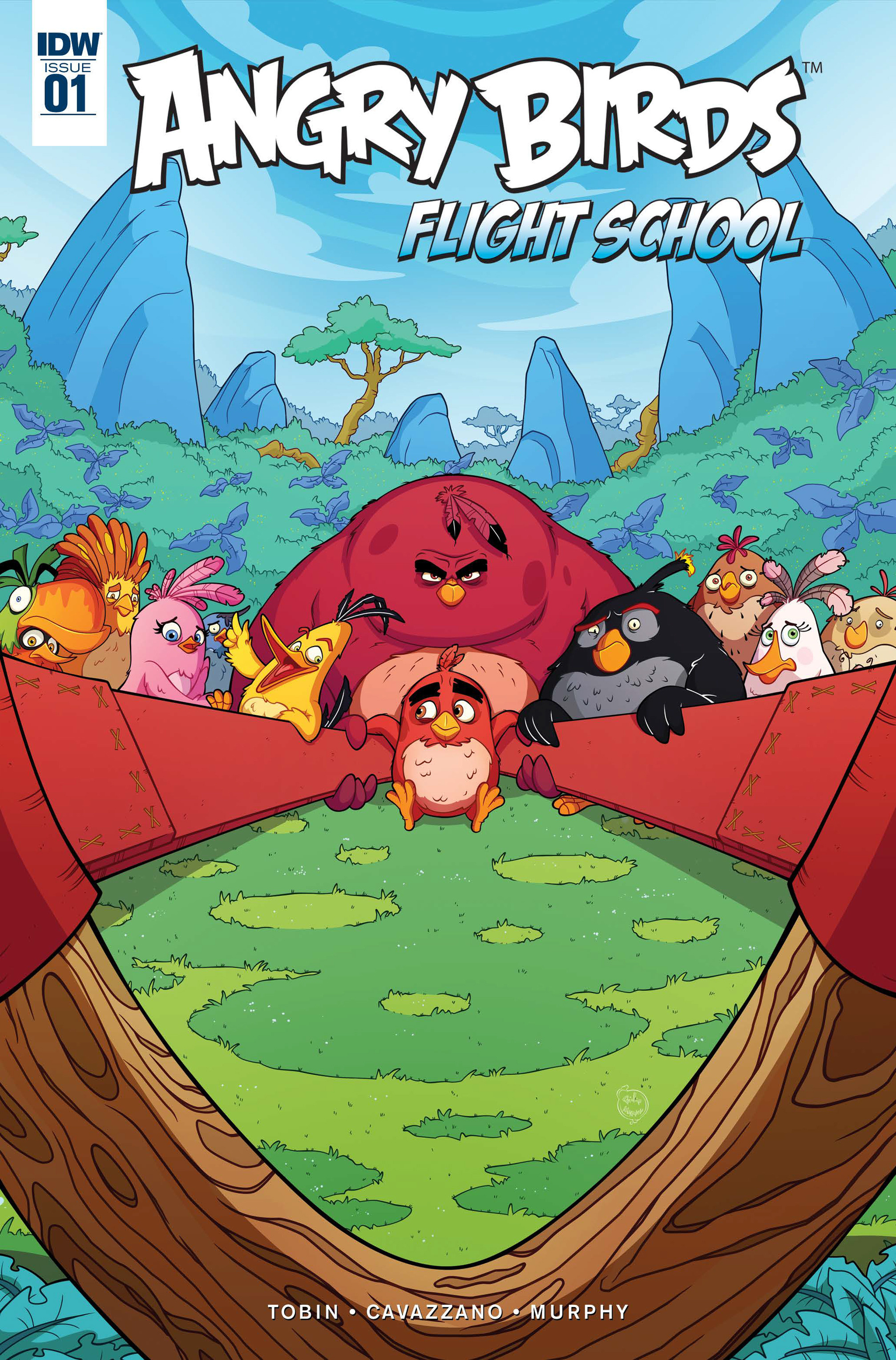 Read online Angry Birds: Flight School comic -  Issue #1 - 1