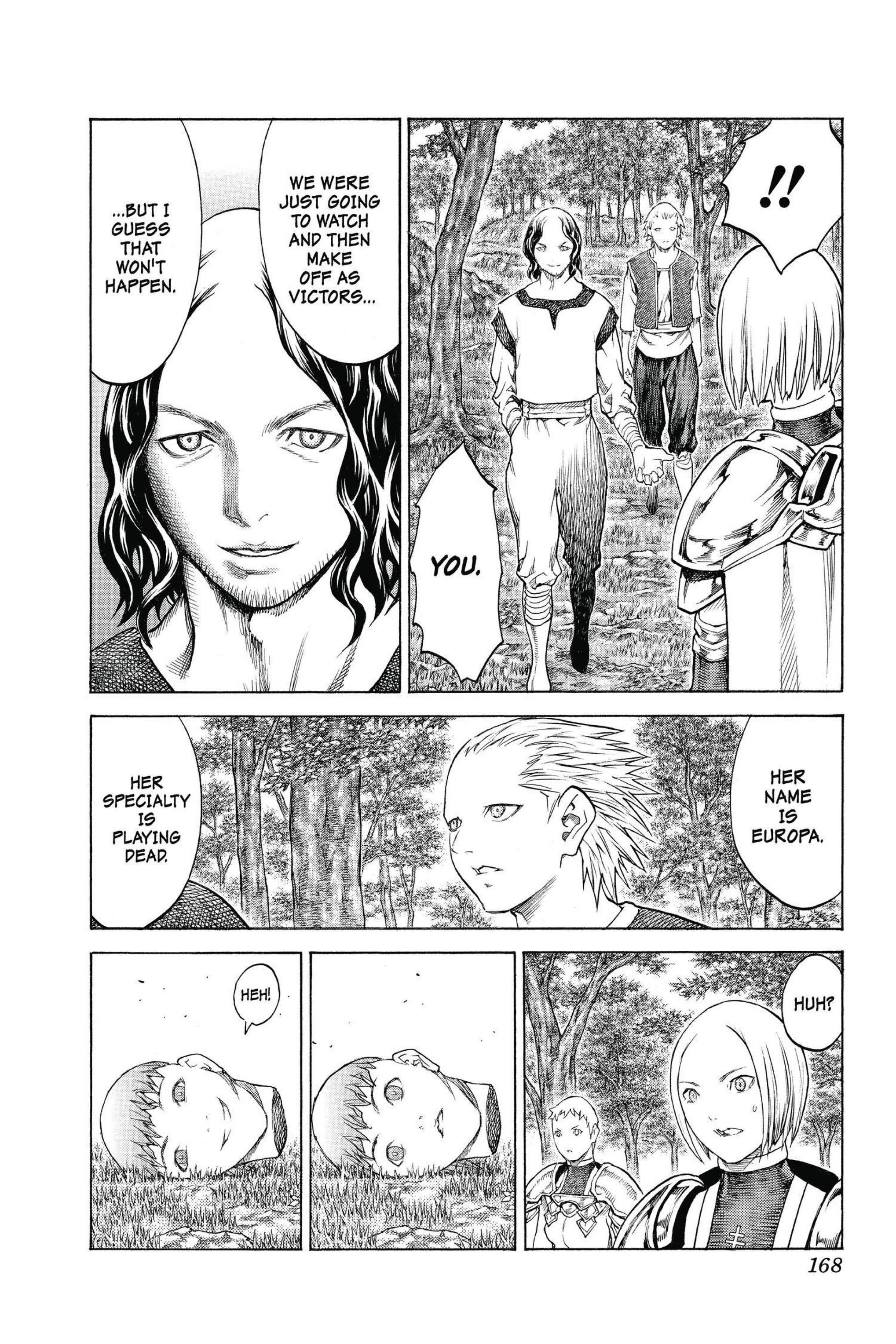 Read online Claymore comic -  Issue #24 - 154