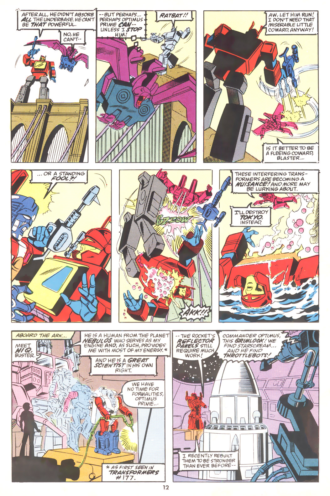 Read online The Transformers (UK) comic -  Issue #209 - 11