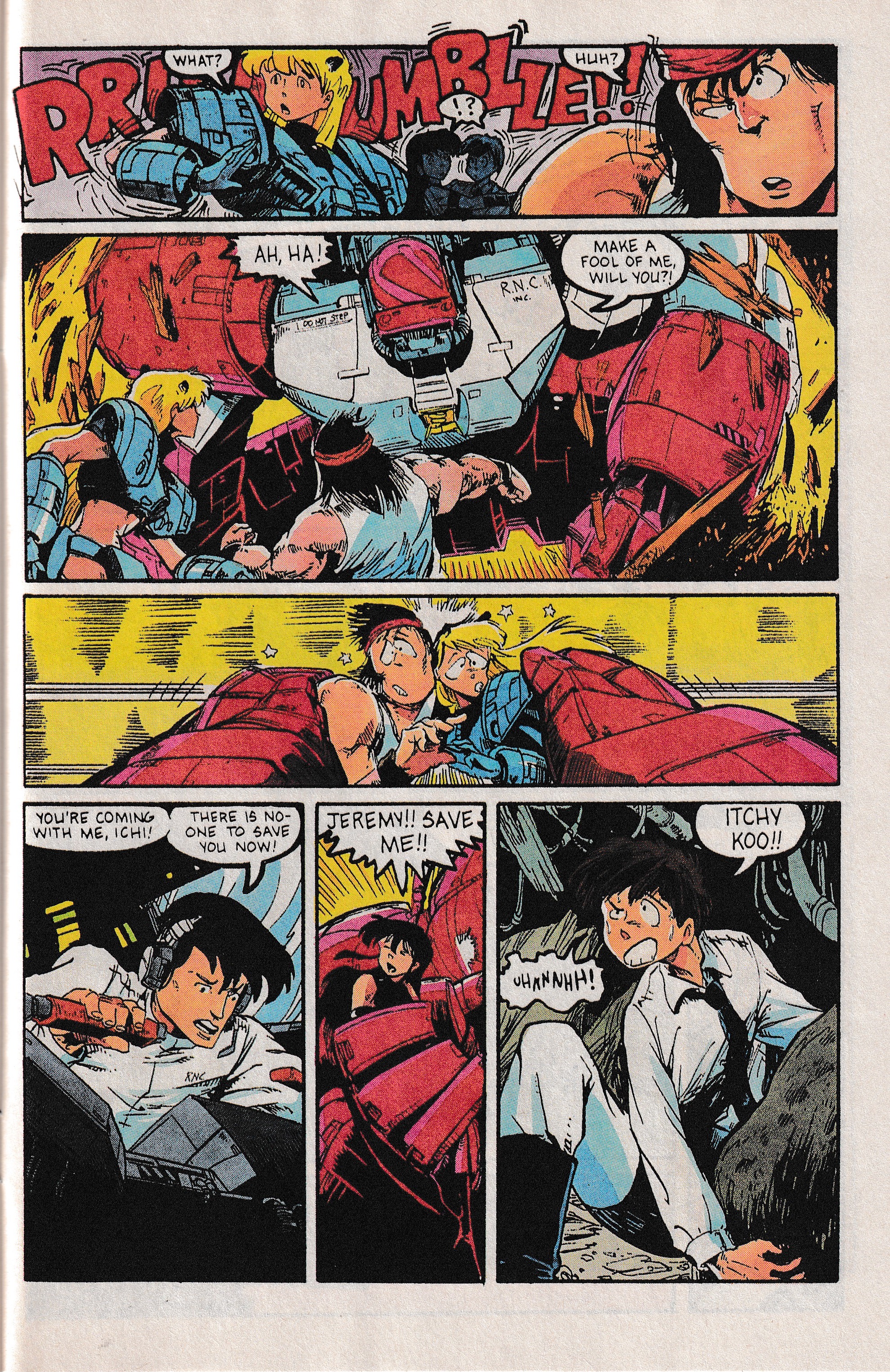 Read online Ninja High School In Color comic -  Issue #3 - 29