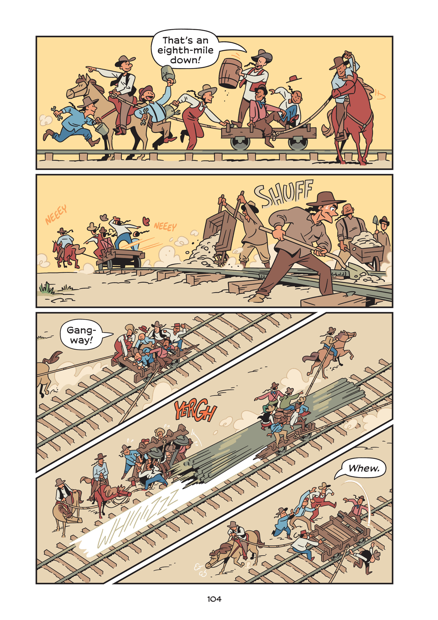 Read online History Comics comic -  Issue # The Transcontinental Railroad - 113