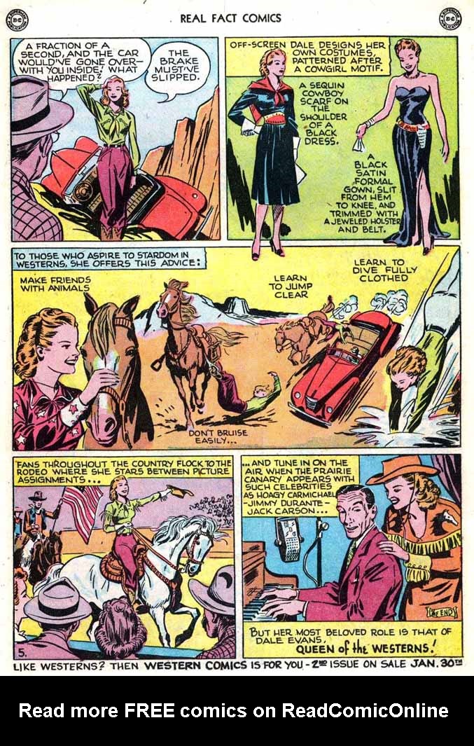 Read online Real Fact Comics comic -  Issue #13 - 15