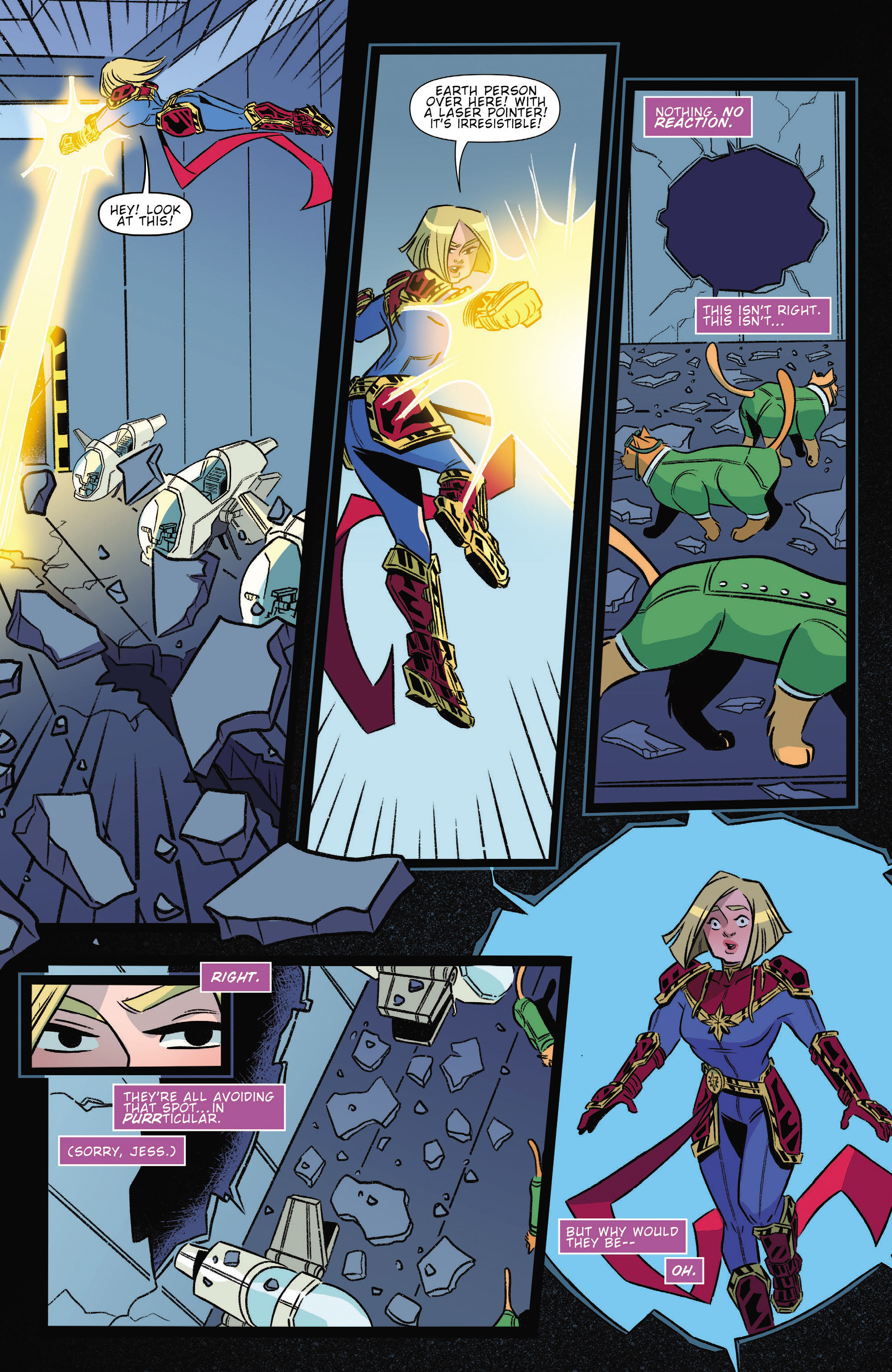 Read online Captain Marvel: Game On comic -  Issue # TPB (Part 1) - 35