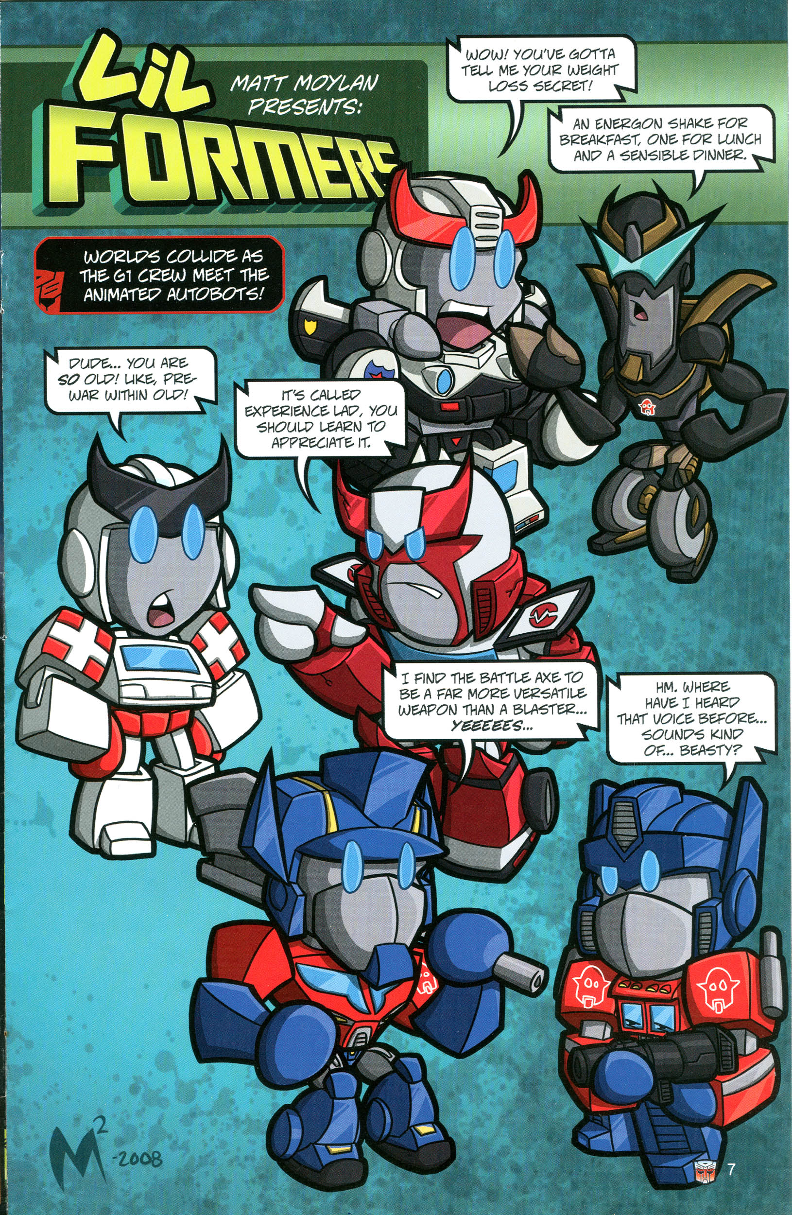 Read online Transformers: Collectors' Club comic -  Issue #20 - 7