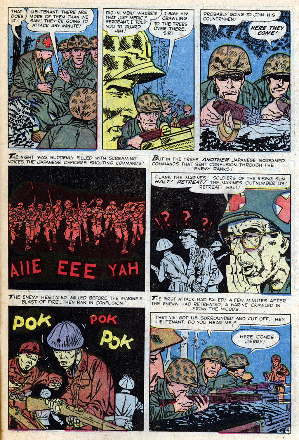 Read online Marines in Action comic -  Issue #8 - 23