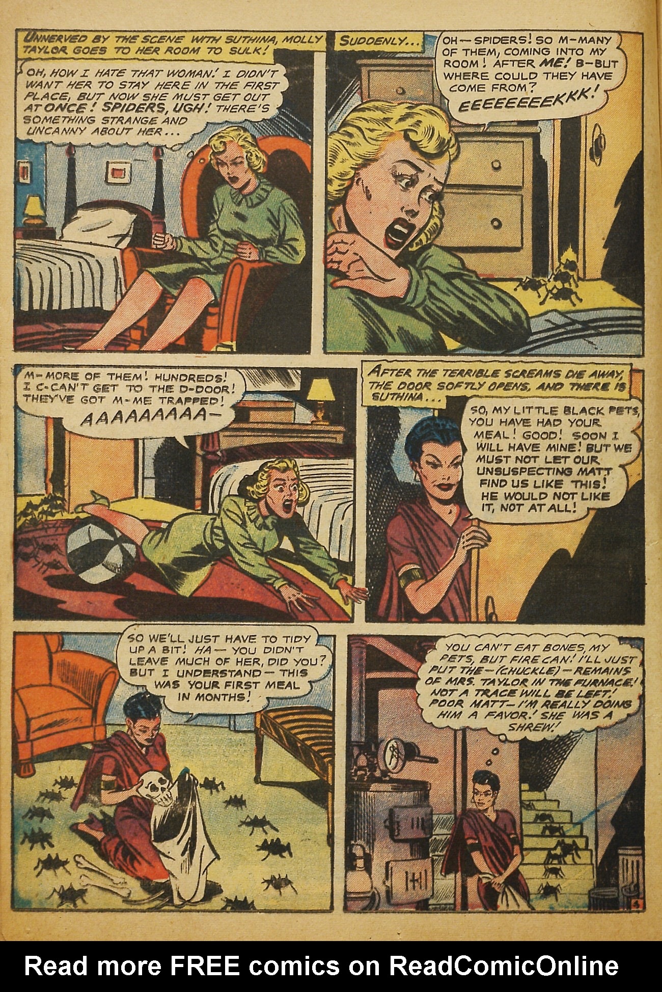 Read online Haunted Thrills comic -  Issue #16 - 14