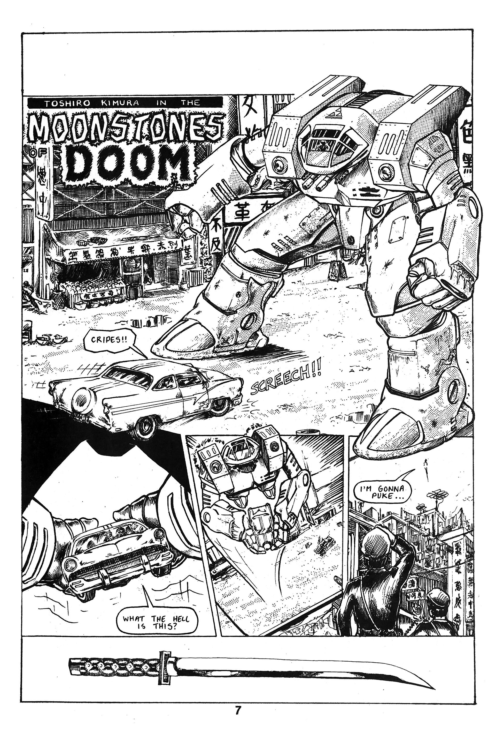 Read online Samurai (1984) comic -  Issue #4 - 6