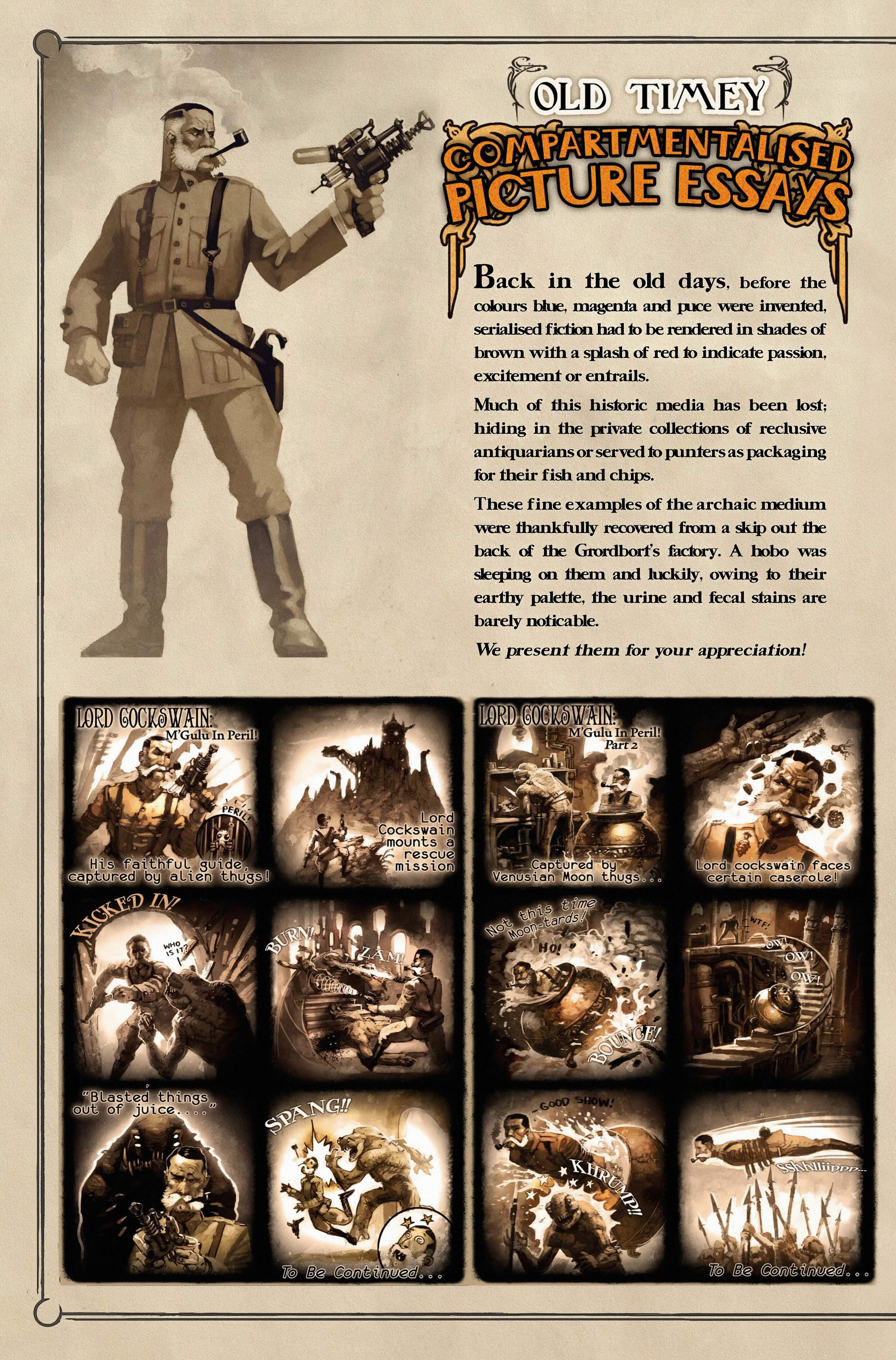 Read online Dr. Grordbort Onslaught comic -  Issue # TPB - 150