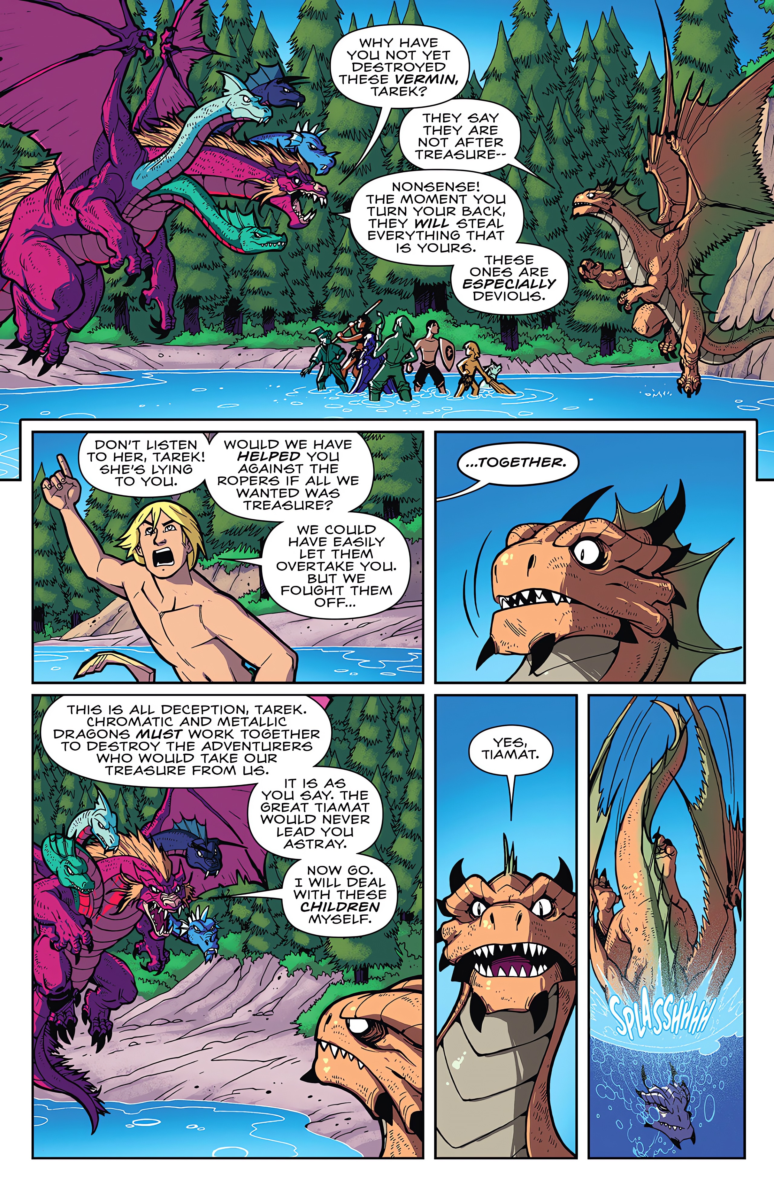 Read online IDW Endless - Summer Dungeons and Dragons: Saturday Morning Adventures comic -  Issue # Full - 18