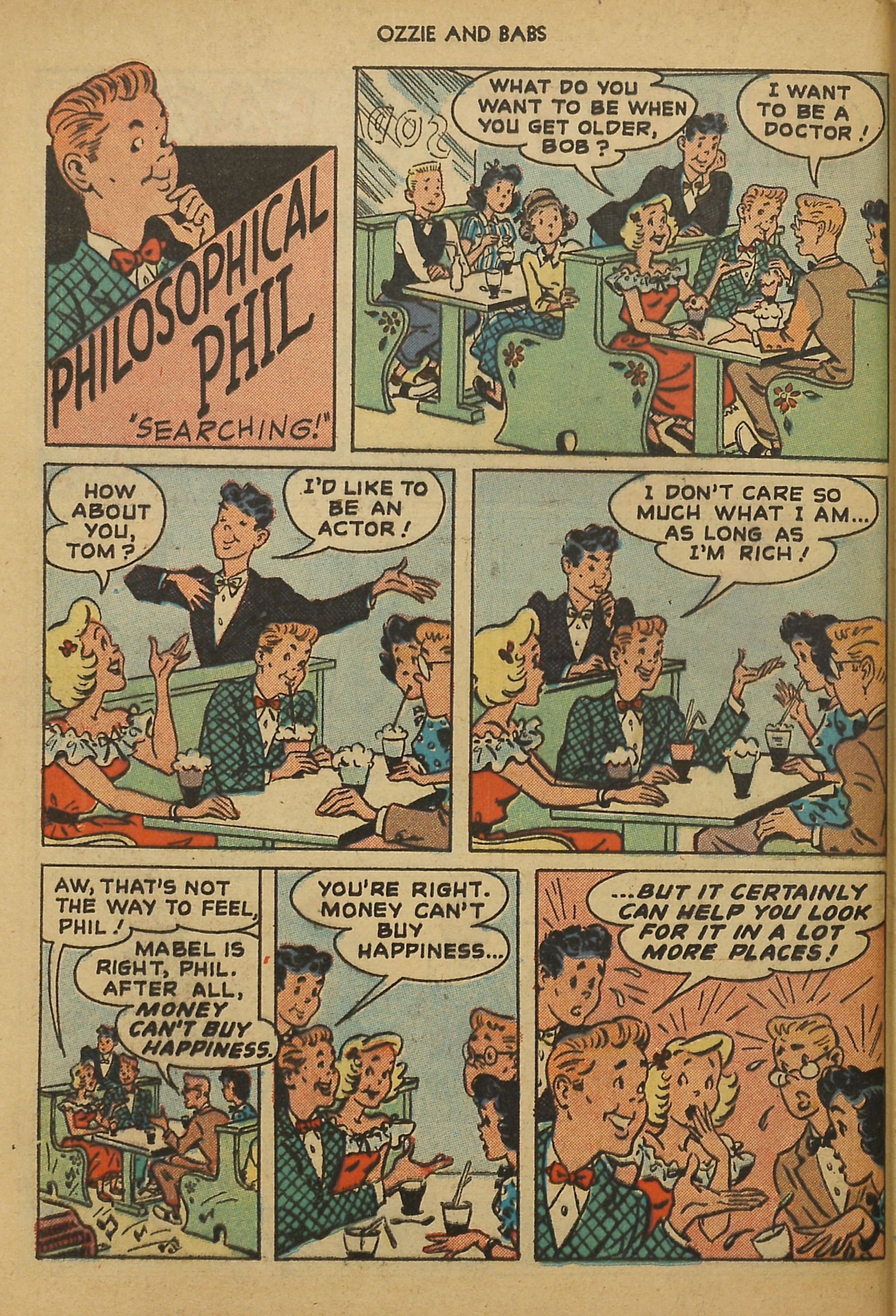 Read online Ozzie And Babs comic -  Issue #6 - 40