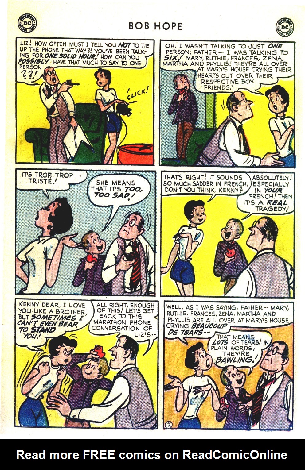 Read online The Adventures of Bob Hope comic -  Issue #27 - 37