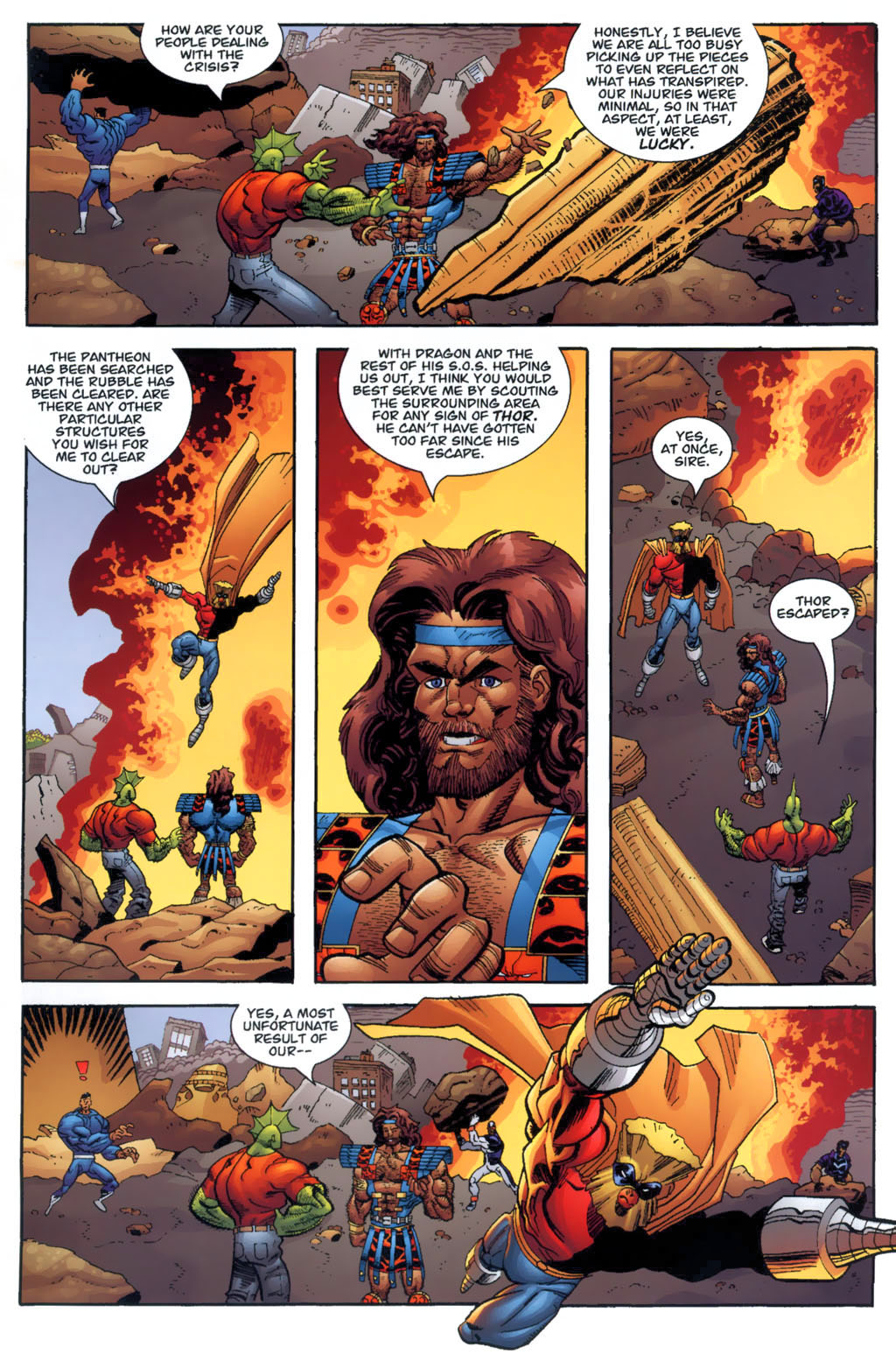 Read online Savage Dragon: God War comic -  Issue #2 - 10