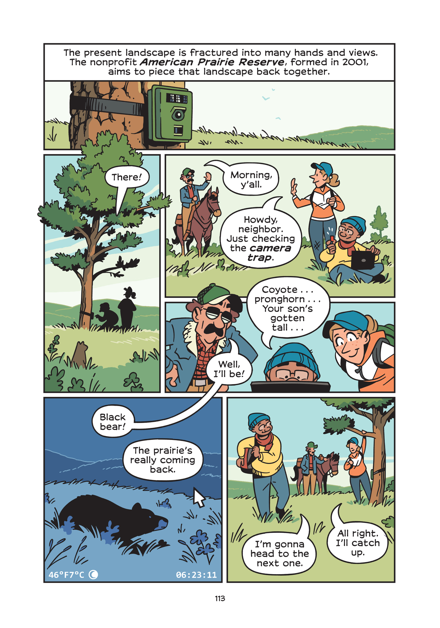 Read online History Comics comic -  Issue # The American Bison - The Buffalos Survival Tale - 119