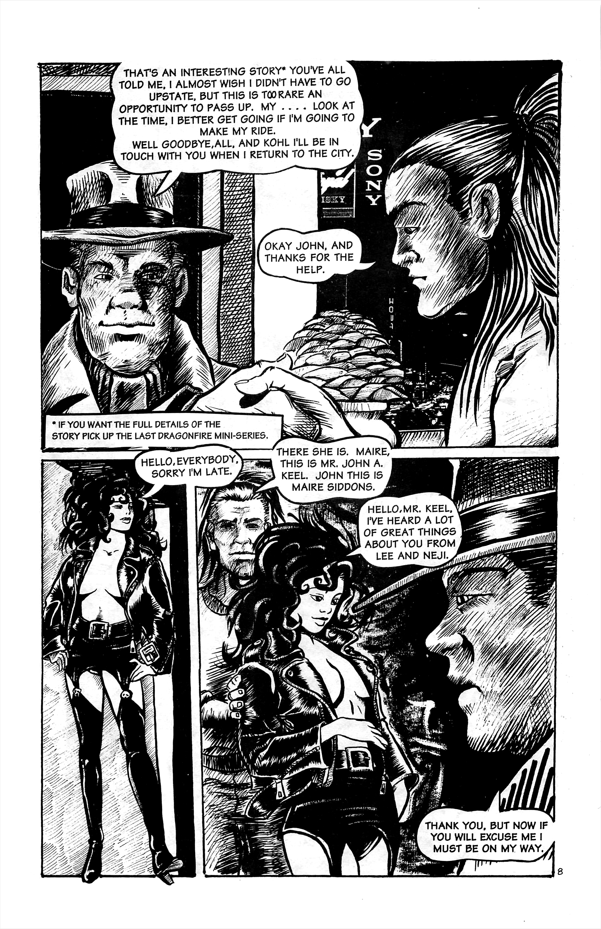 Read online Dragonfire UFO Wars comic -  Issue #2 - 10