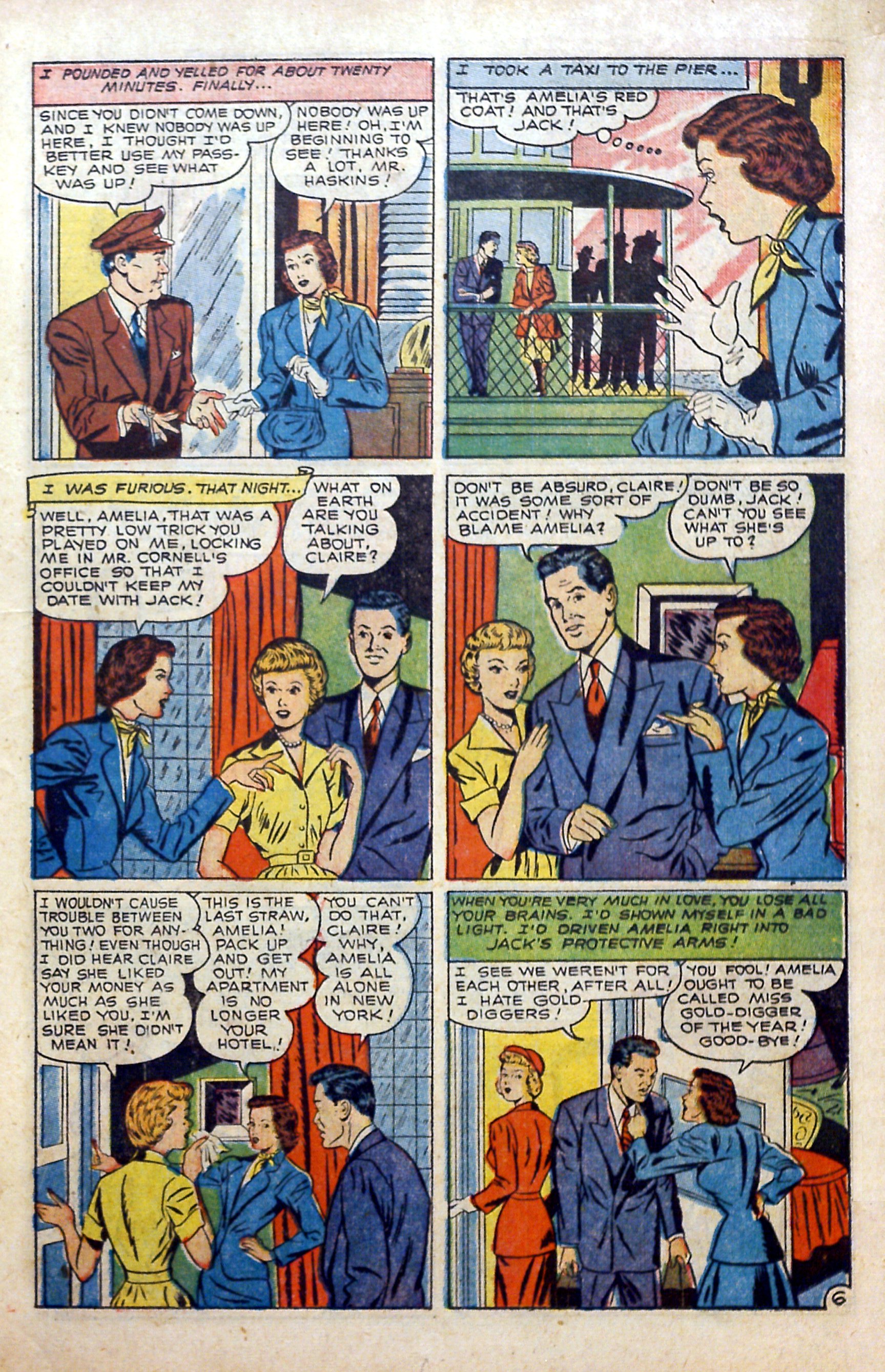Read online Glamorous Romances comic -  Issue #60 - 23