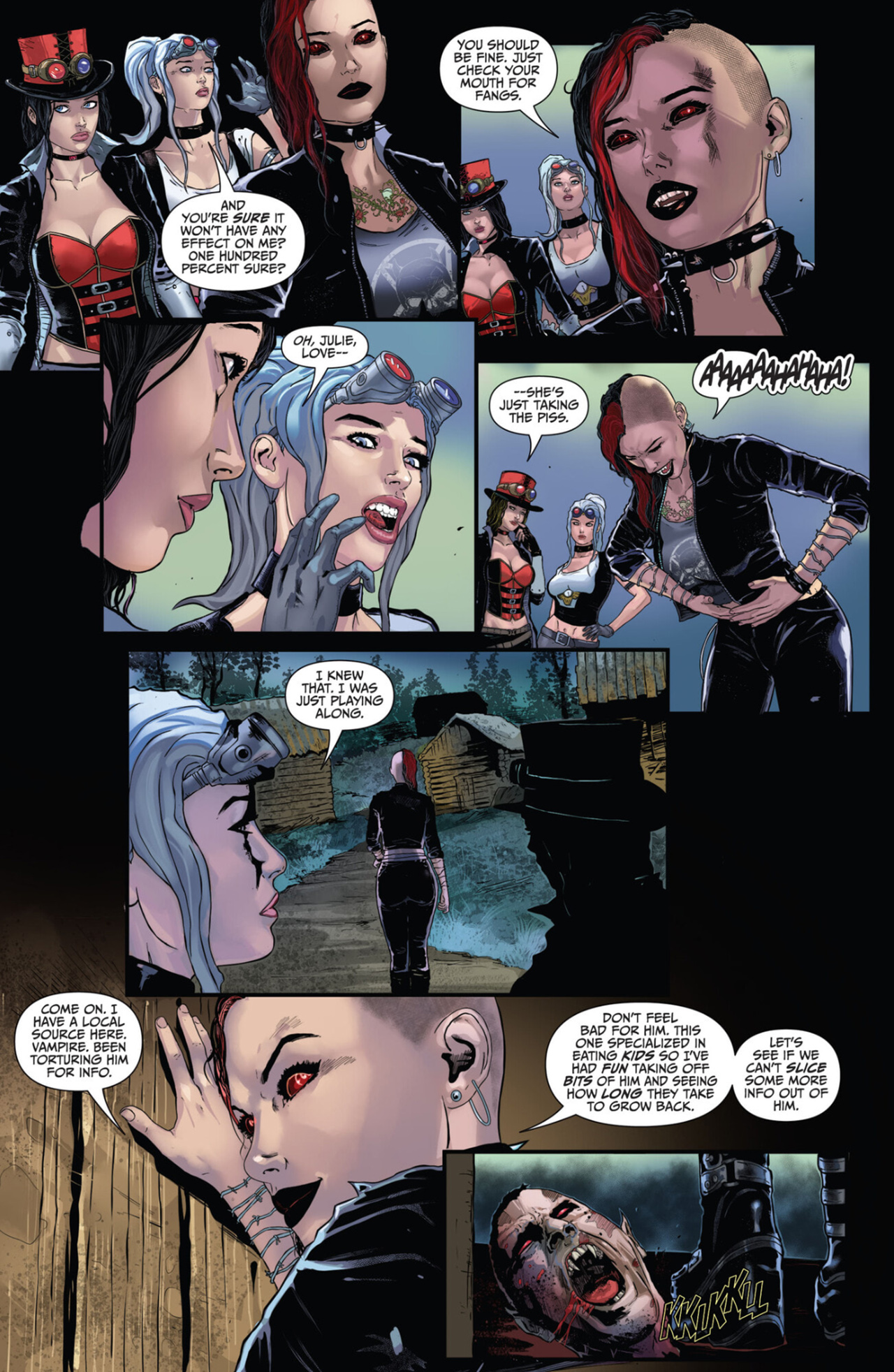 Read online Van Helsing: Hell to Pay comic -  Issue # Full - 18