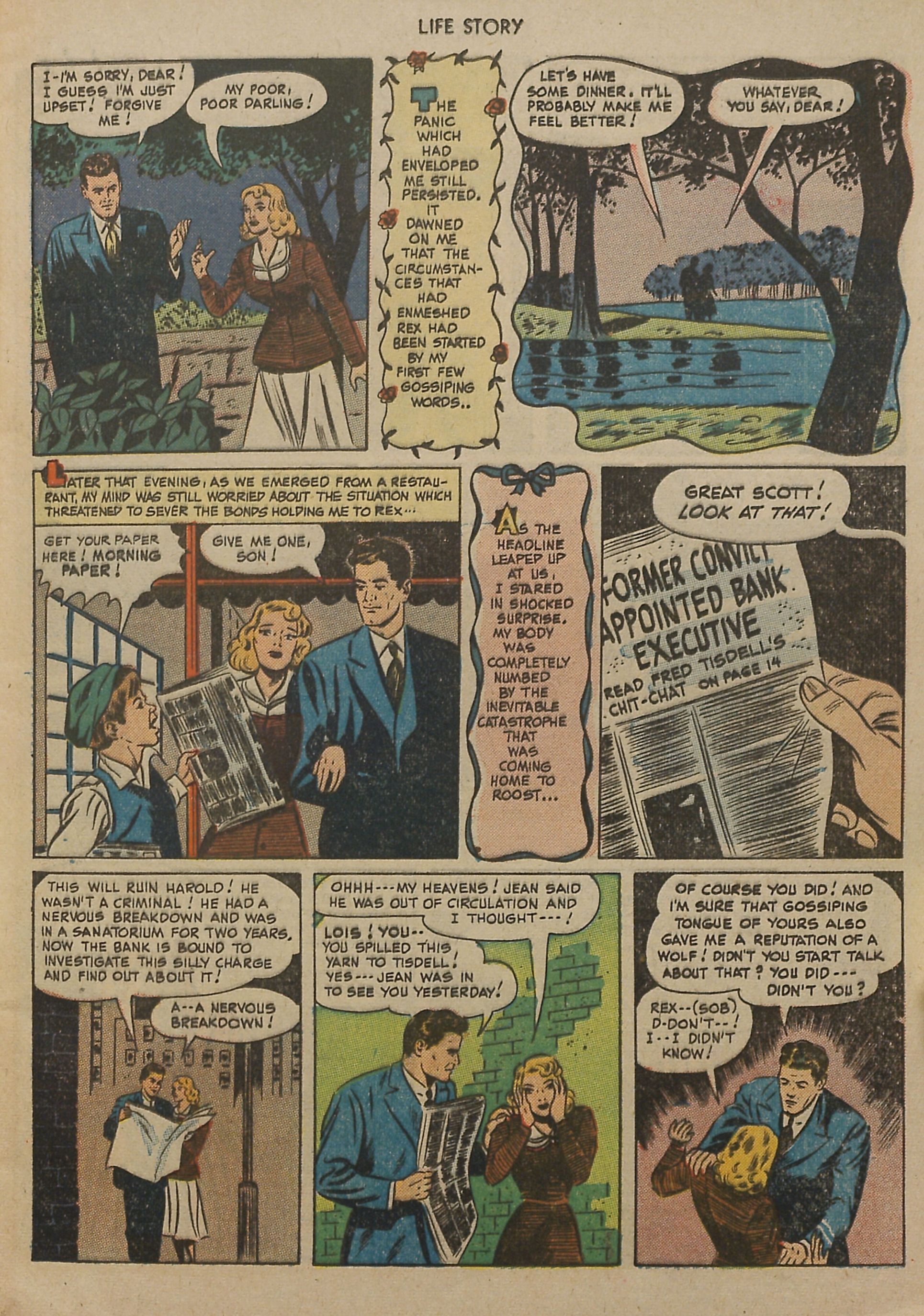 Read online Life Story comic -  Issue #6 - 13