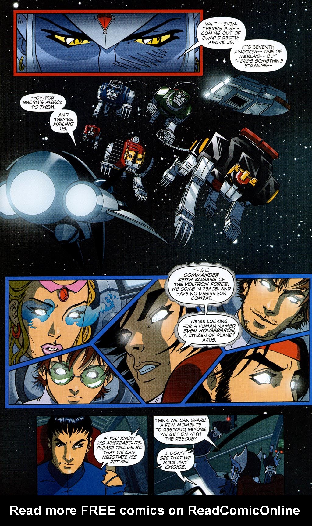 Read online Voltron: Defender of the Universe comic -  Issue #9 - 5