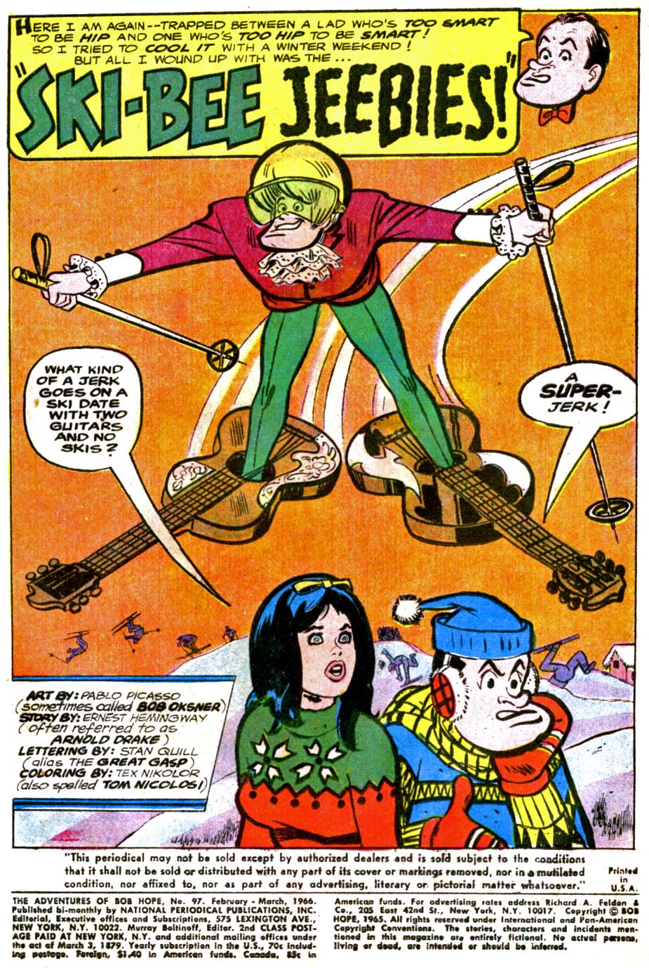 Read online The Adventures of Bob Hope comic -  Issue #97 - 3