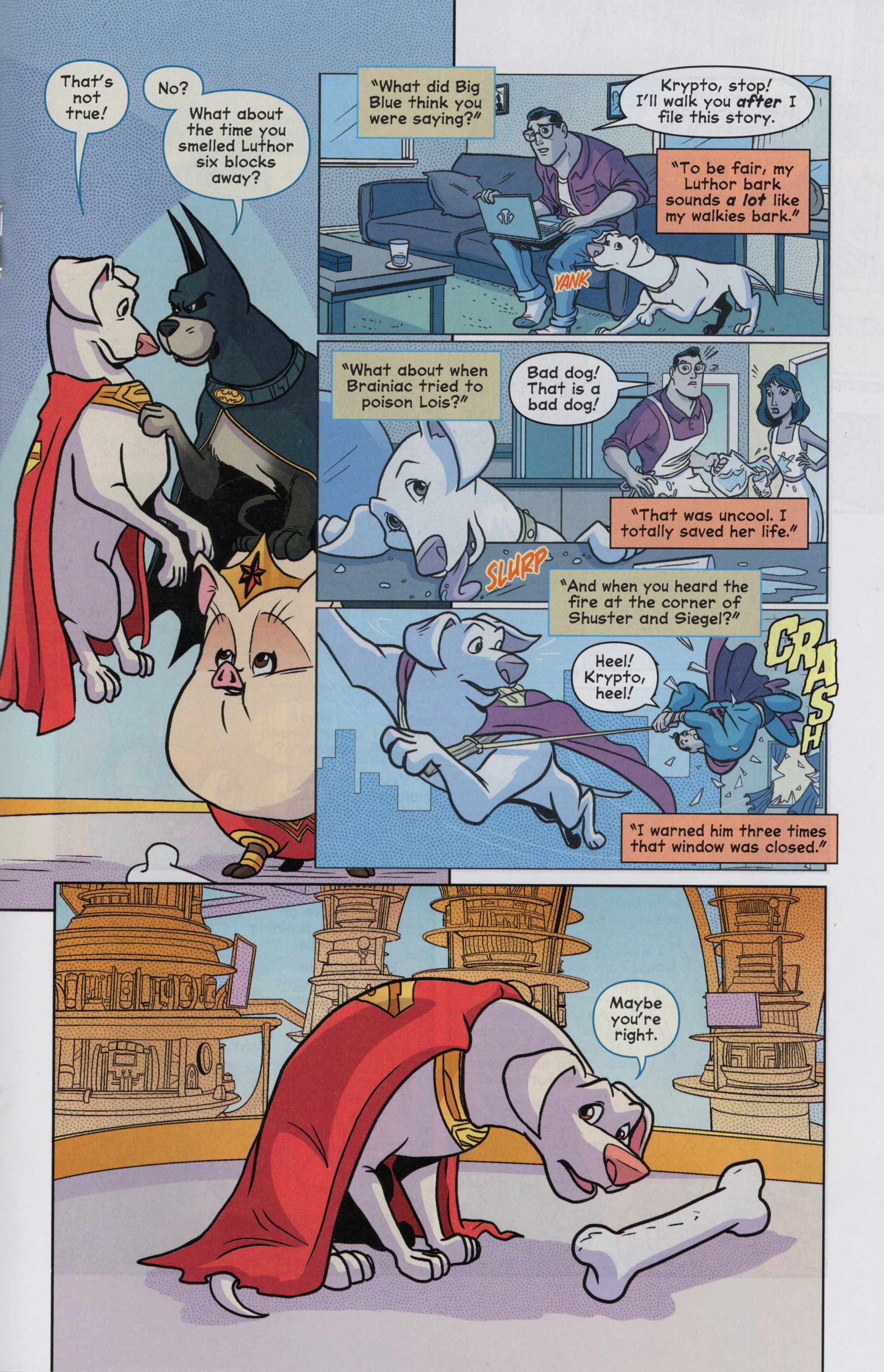 Read online Free Comic Book Day 2022 comic -  Issue # DC League Of Superpets - 19