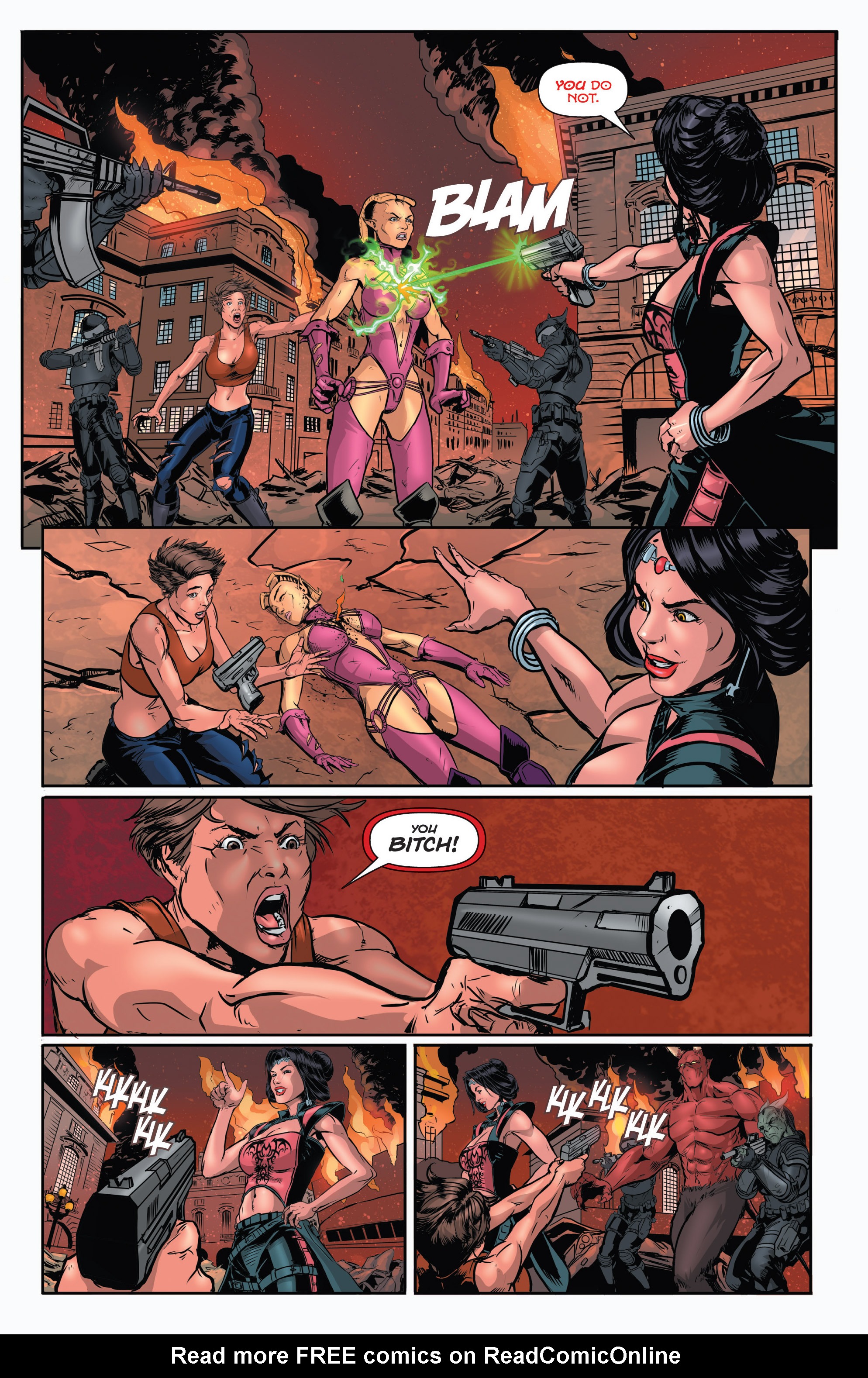 Read online Grimm Fairy Tales presents Inferno: Rings of Hell comic -  Issue #3 - 23