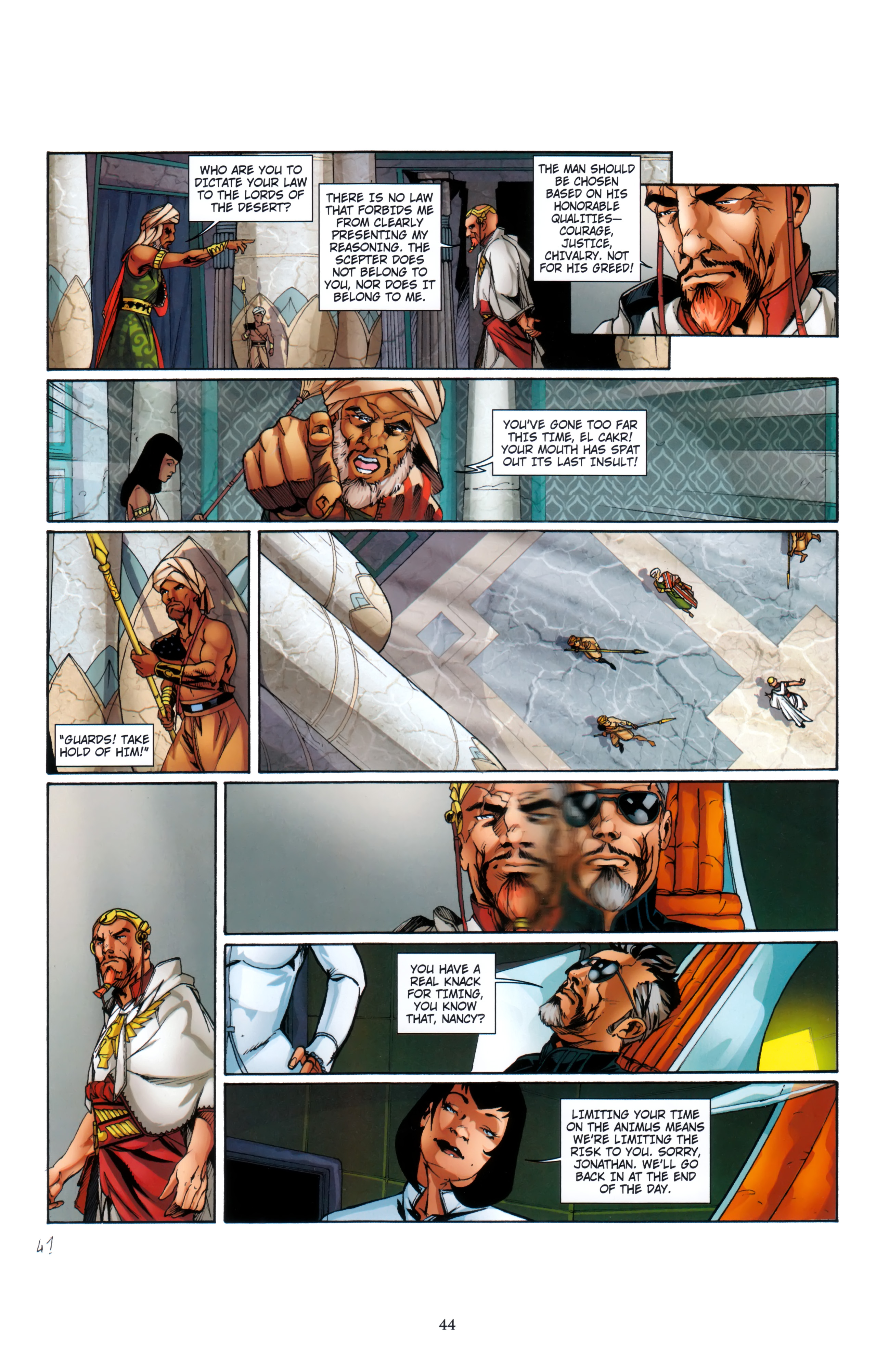 Read online Assassin's Creed (2009) comic -  Issue #5 - 44