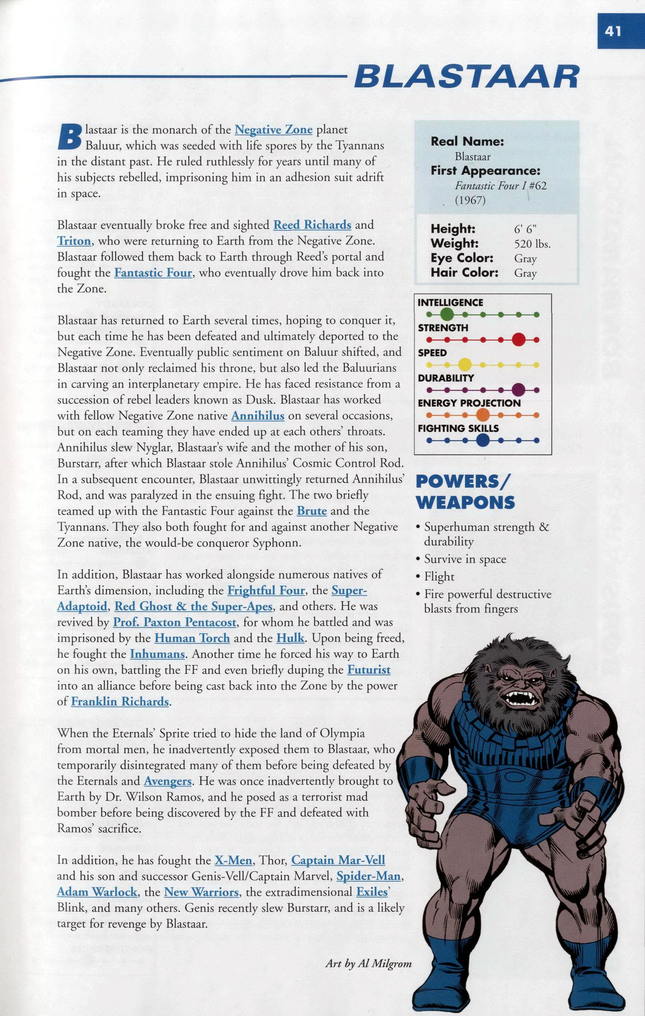 Read online Marvel Encyclopedia comic -  Issue # TPB 6 - 44