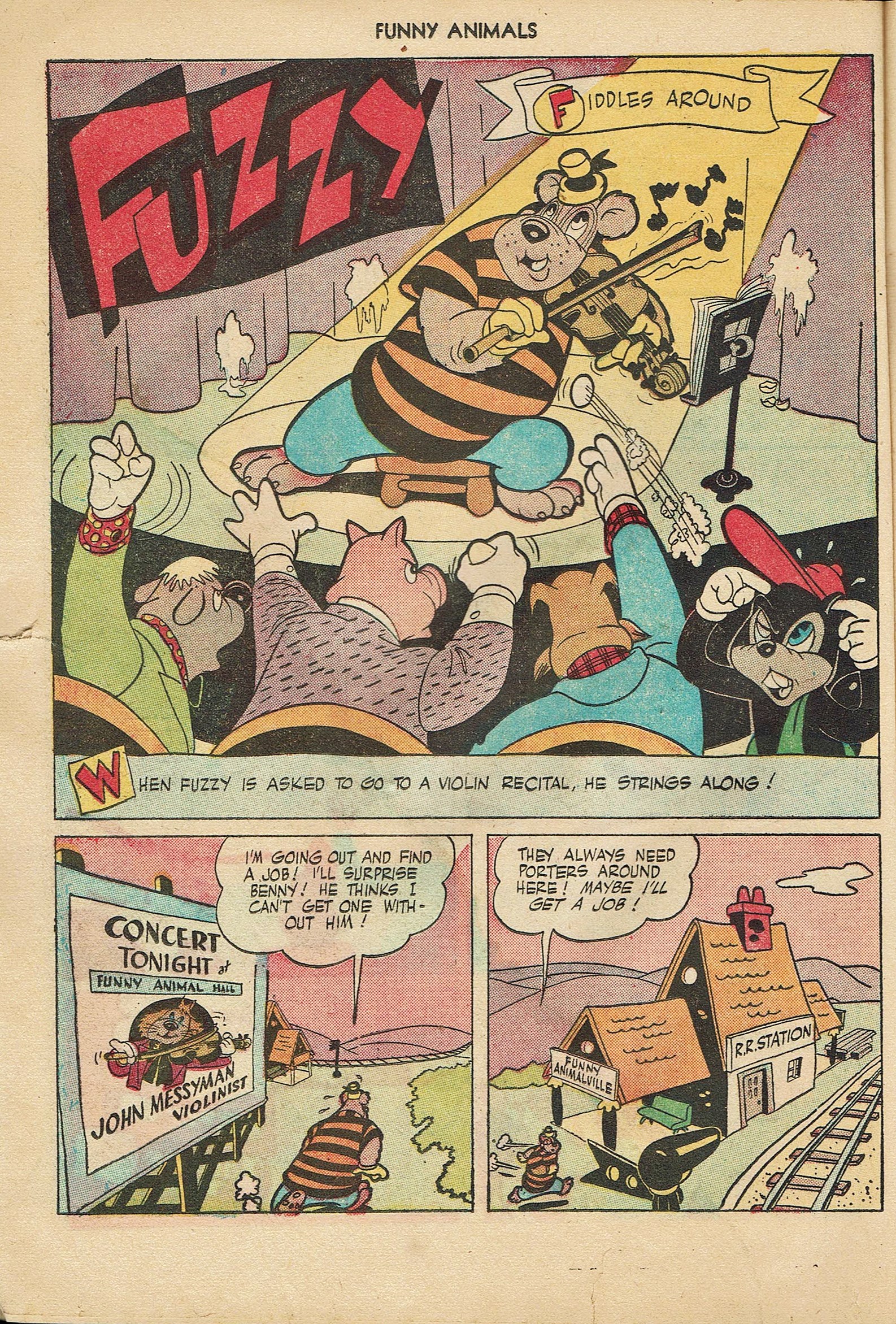 Read online Fawcett's Funny Animals comic -  Issue #46 - 16