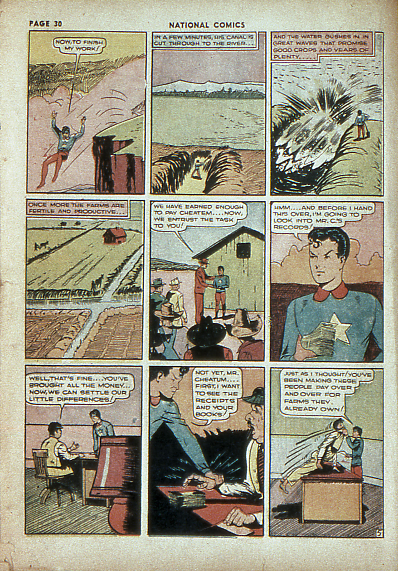 Read online National Comics comic -  Issue #5 - 33