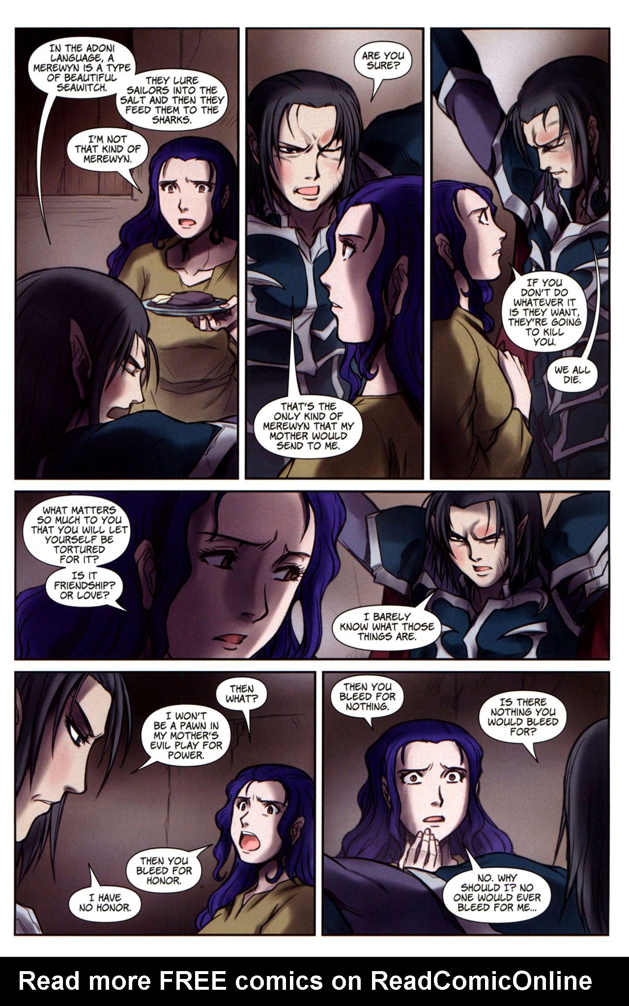 Read online Lords of Avalon: Knight of Darkness comic -  Issue #2 - 10