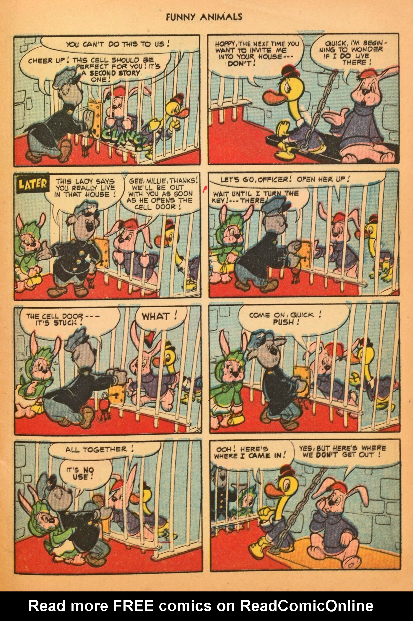 Read online Fawcett's Funny Animals comic -  Issue #79 - 33
