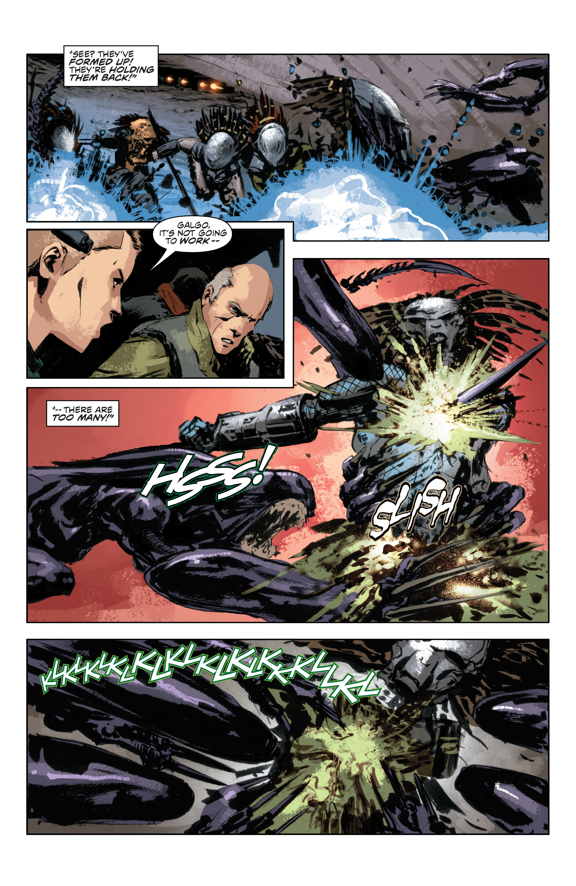 Read online Alien Vs. Predator: Life and Death comic -  Issue #3 - 21