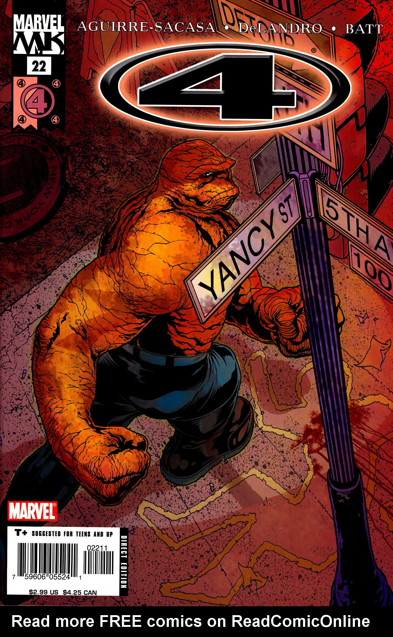 Read online Marvel Knights 4 comic -  Issue #22 - 1