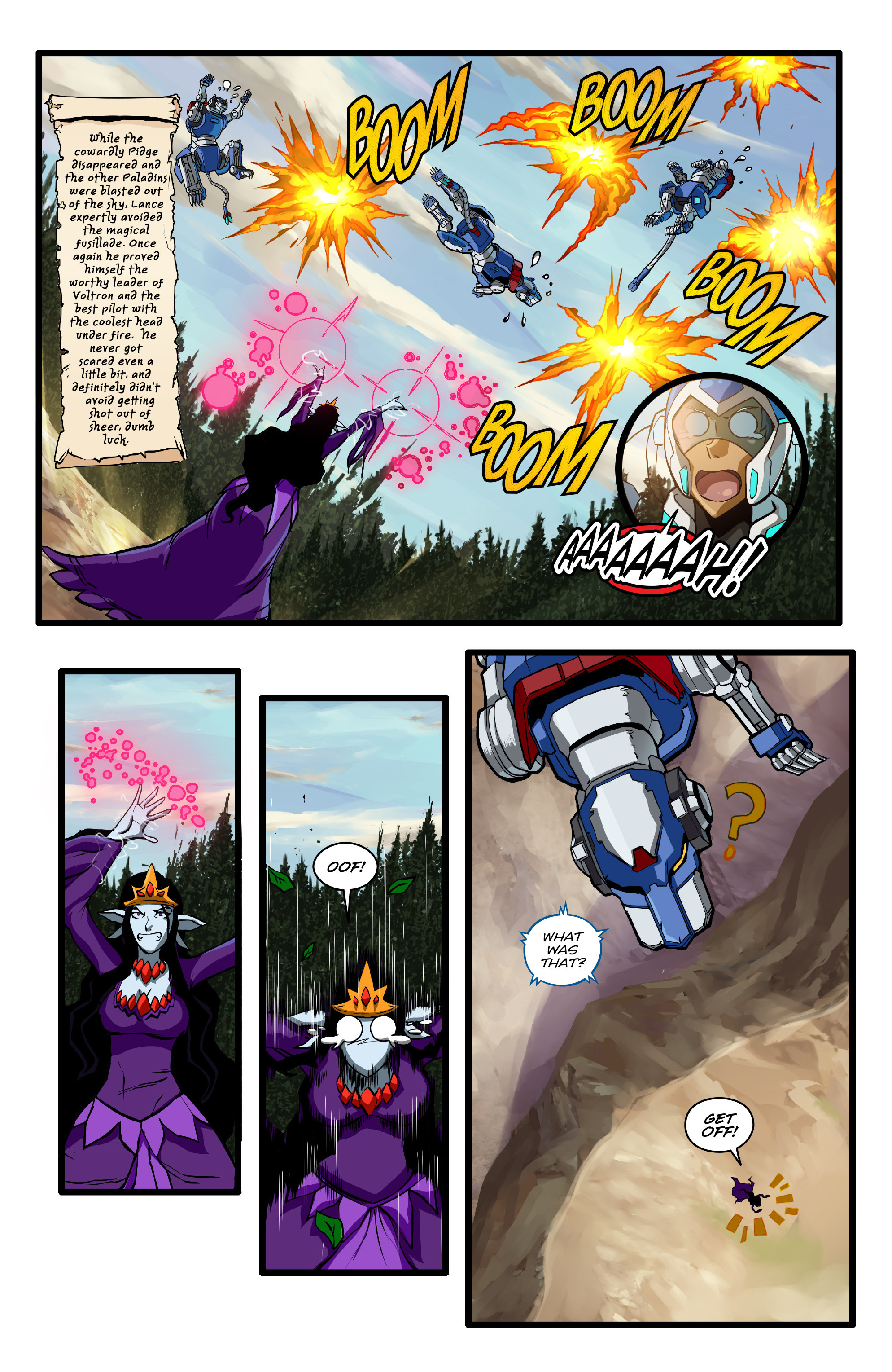 Read online Voltron: Legendary Defender comic -  Issue #3 - 22