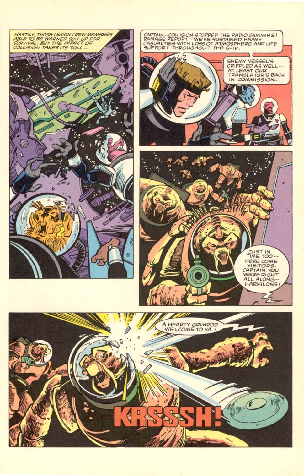 Read online Alien Legion comic -  Issue #6 - 22