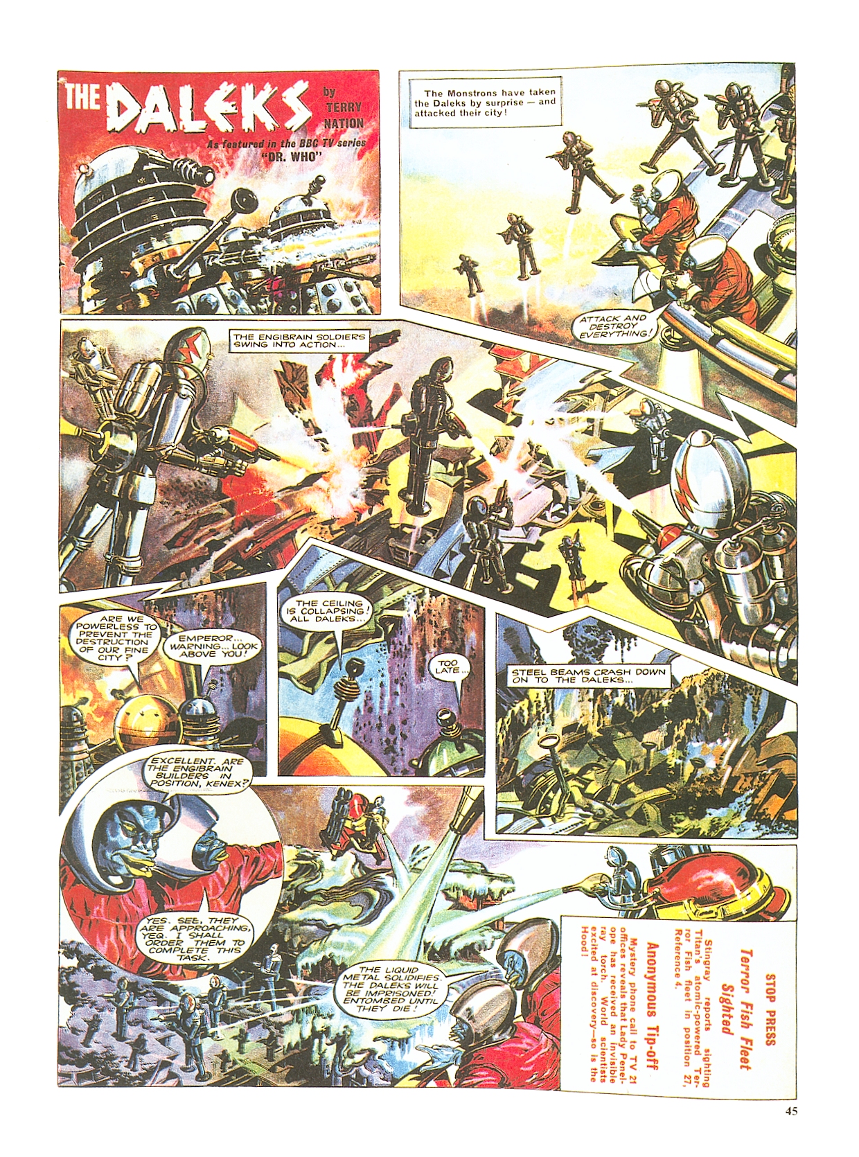 Read online Dalek Chronicles comic -  Issue # TPB - 45
