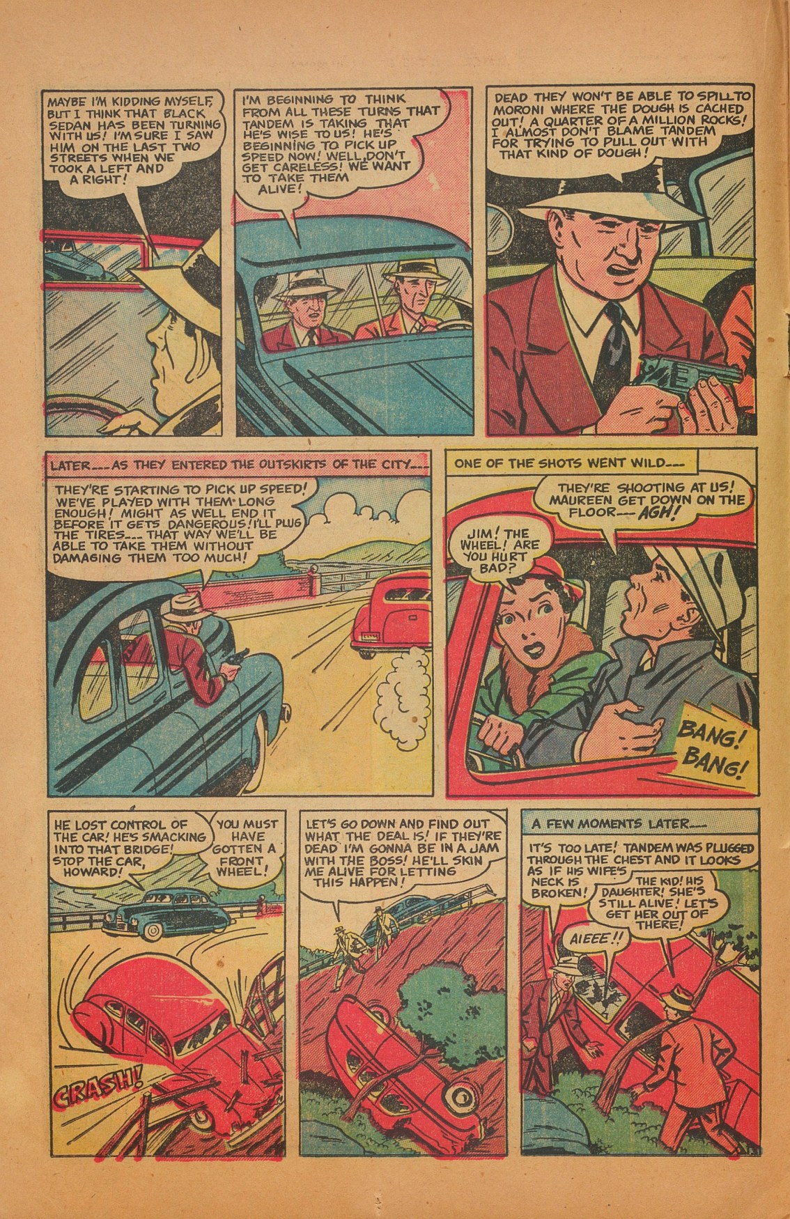 Read online Murder Incorporated (1950) comic -  Issue #1 - 14