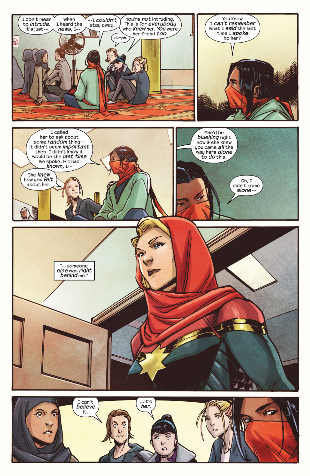 Read online Fallen Friend: The Death of Ms. Marvel comic -  Issue #1 - 13