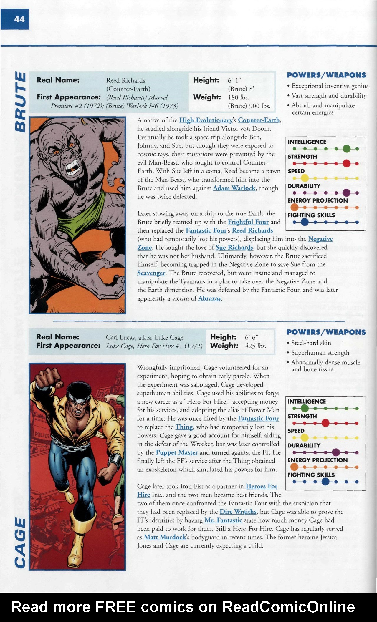 Read online Marvel Encyclopedia comic -  Issue # TPB 6 - 47