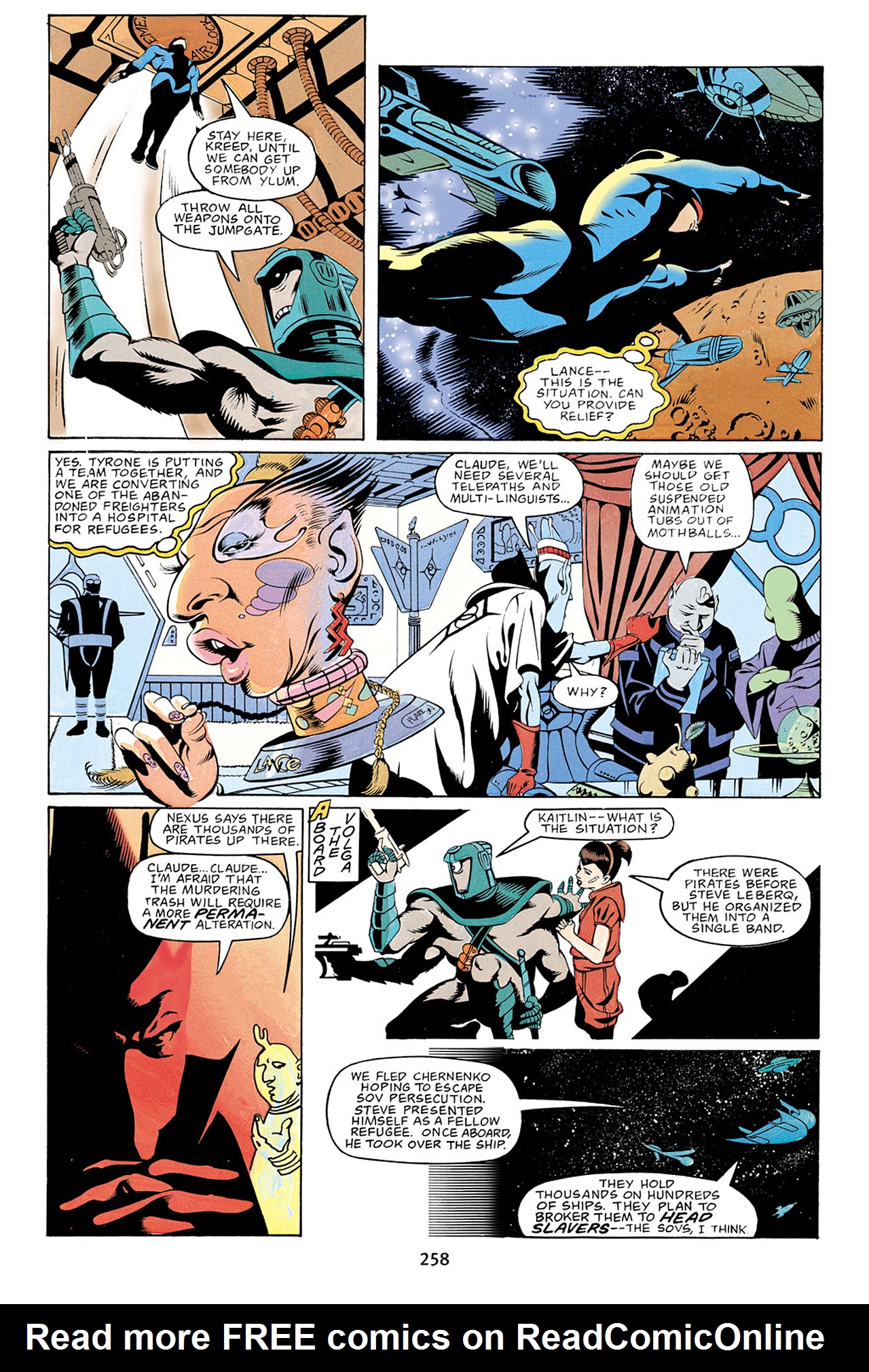 Read online Nexus Omnibus comic -  Issue # TPB 2 - 257